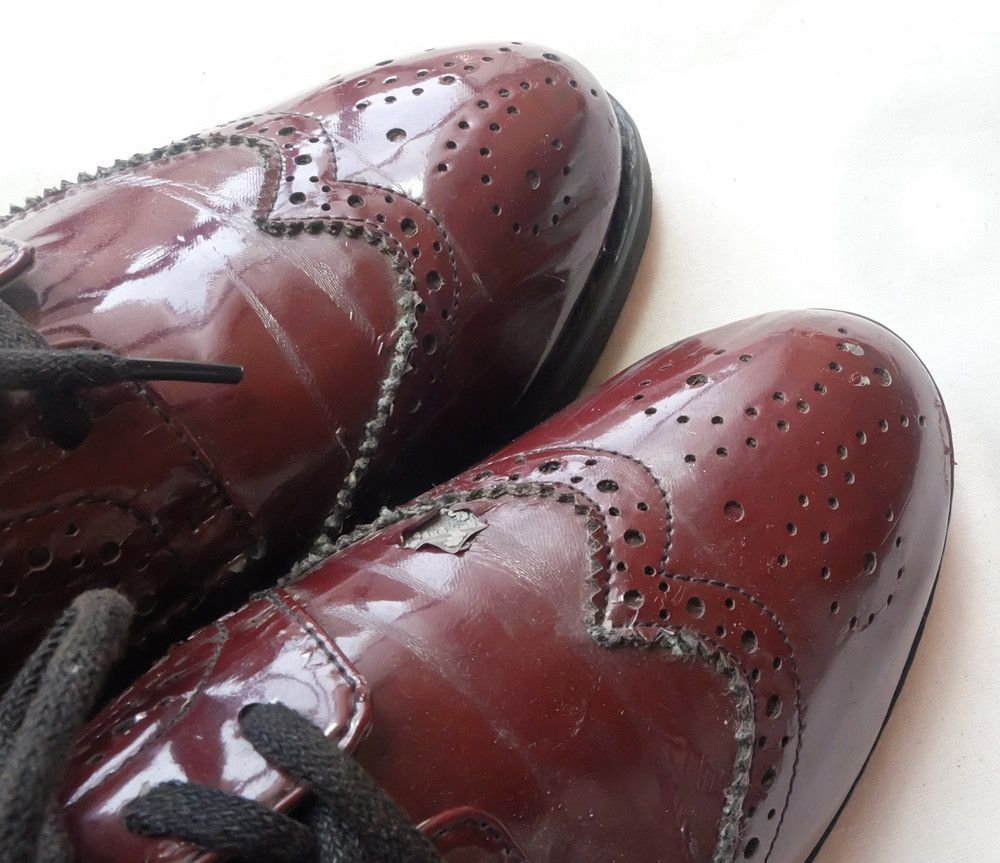 Vintage Mobus Wingtip Shoes Size US 6 / EU 39 - 9 Thumbnail