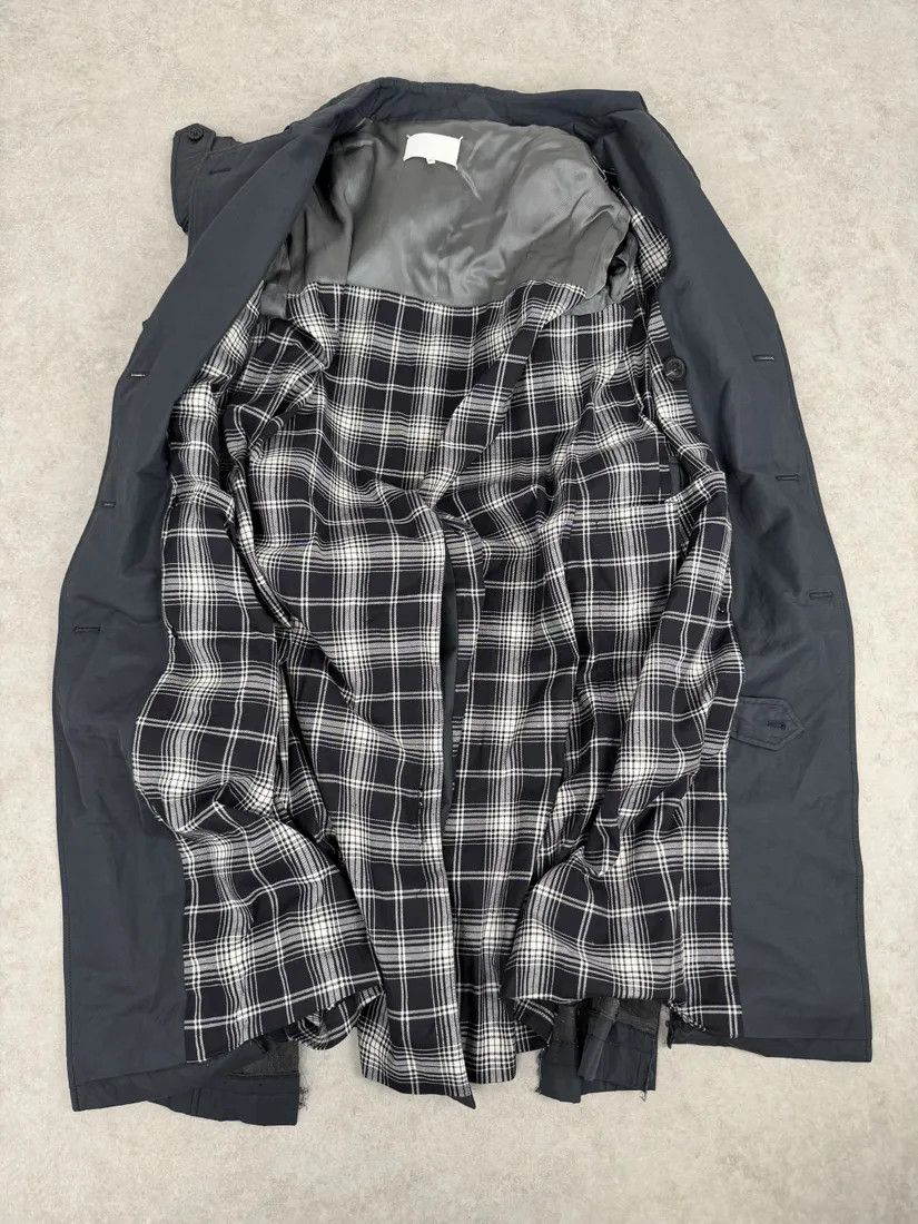 Maison Margiela Maison Margiela Grey Sample Destructured Ripped Trench Coat Size US S / EU 44-46 / 1 - 9 Thumbnail