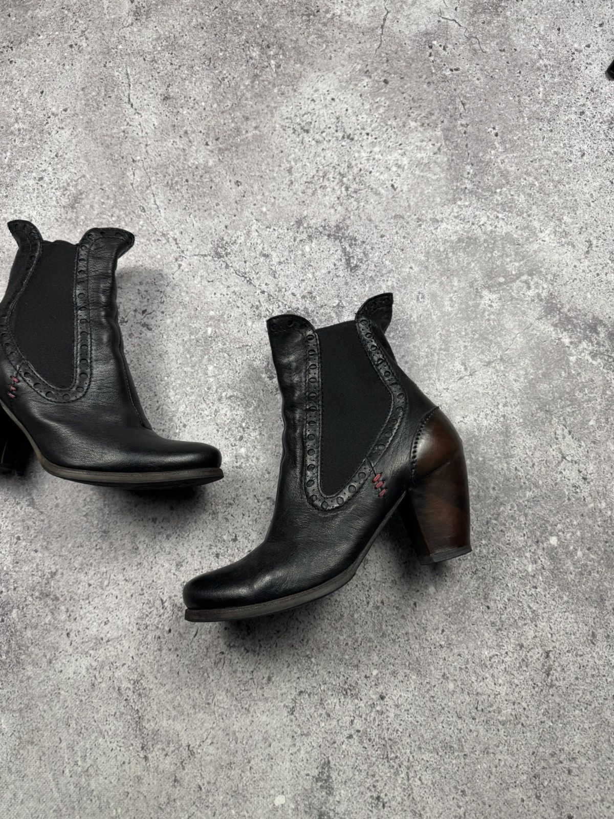 A.S.98 A.S. 98 Airstep Leather Avant Garde Boots Rick Owens Style Size US 9 / IT 39 - 4 Thumbnail
