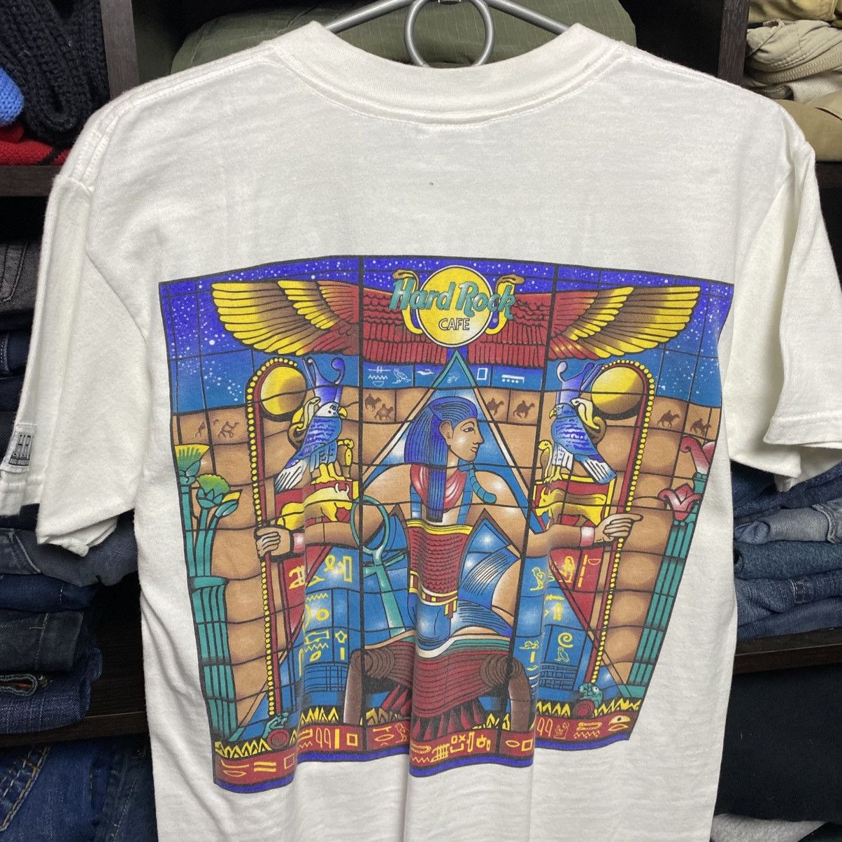 Hard Rock Cafe Vintage Hard Rock Graphic Logo y2k skate made in USA tee Size US S / EU 44-46 / 1 - 2 Thumbnail