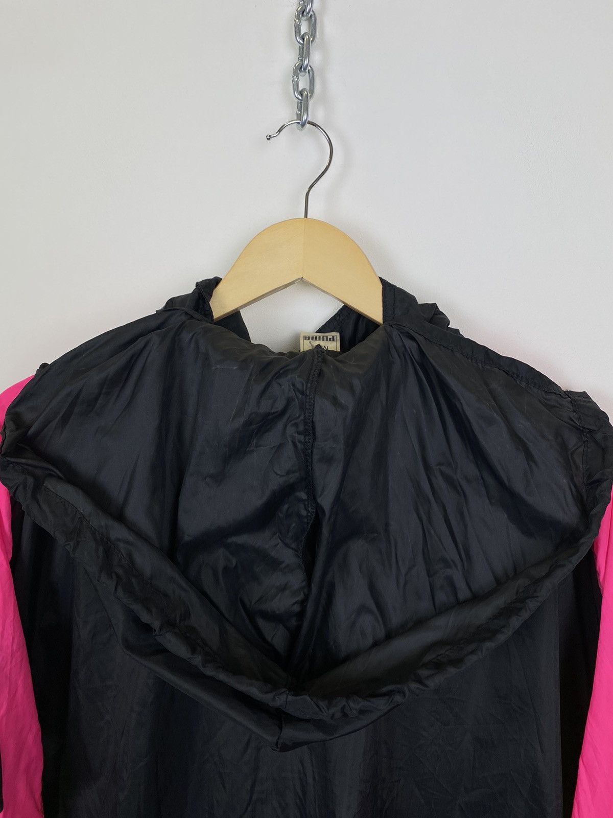 Puma × Vintage Vintage Puma Light Anorak Jacket Size M Black Made In Italy Size US M / EU 48-50 / 2 - 10 Thumbnail