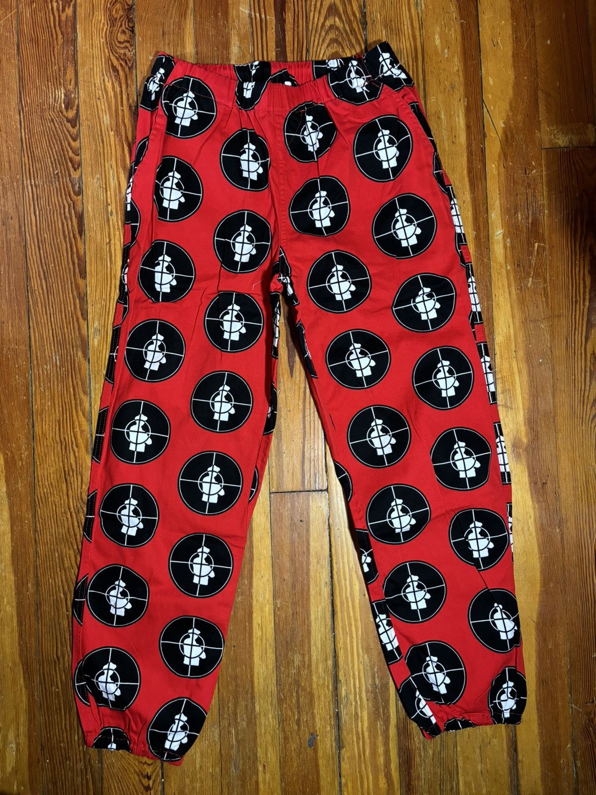 Supreme UNDERCOVER Public Enemy Skate Pants Small Red