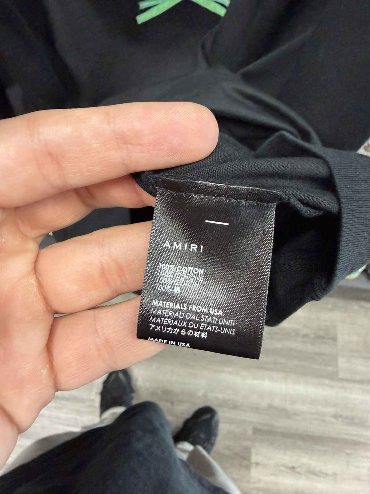Amiri Amiri T shirt Large Size US L / EU 52-54 / 3 - 3 Thumbnail