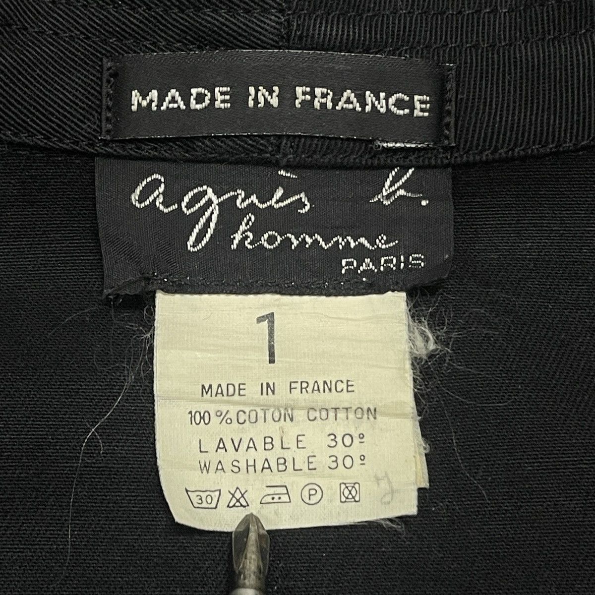 agnes b. 90s Agnes B Homme Worker Chore Jacket - Made in France Size US S / EU 44-46 / 1 - 20 Thumbnail