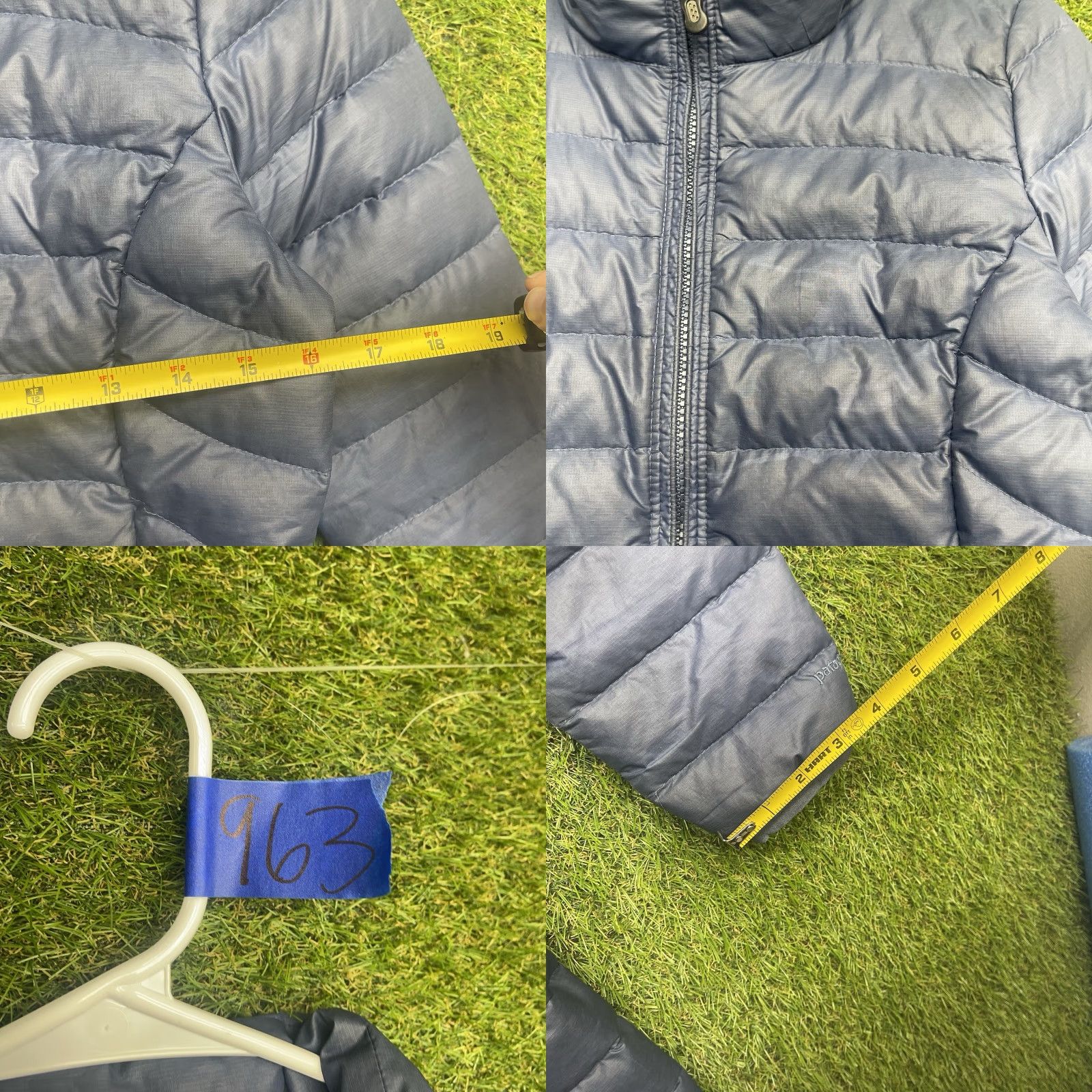 Patagonia Patagonia Fiona Down Jacket Womens XS Parka Blue Lightweight Long Sleeve Outdoor Size XS / US 0-2 / IT 36-38 - 8 Thumbnail