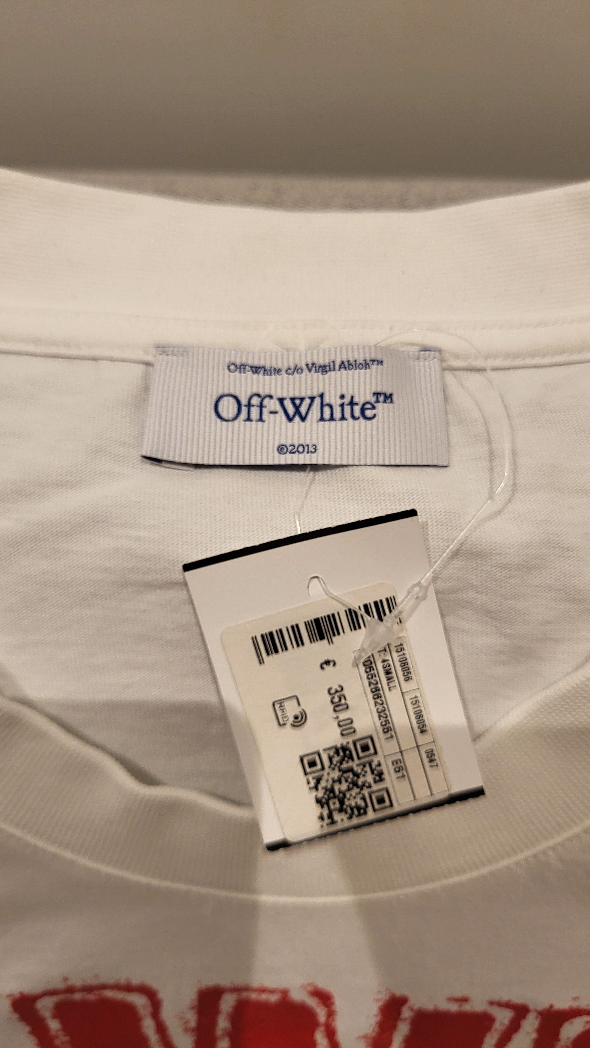 Off-White Off-White Fresco Star Tee Size US S / EU 44-46 / 1 - 2 Thumbnail