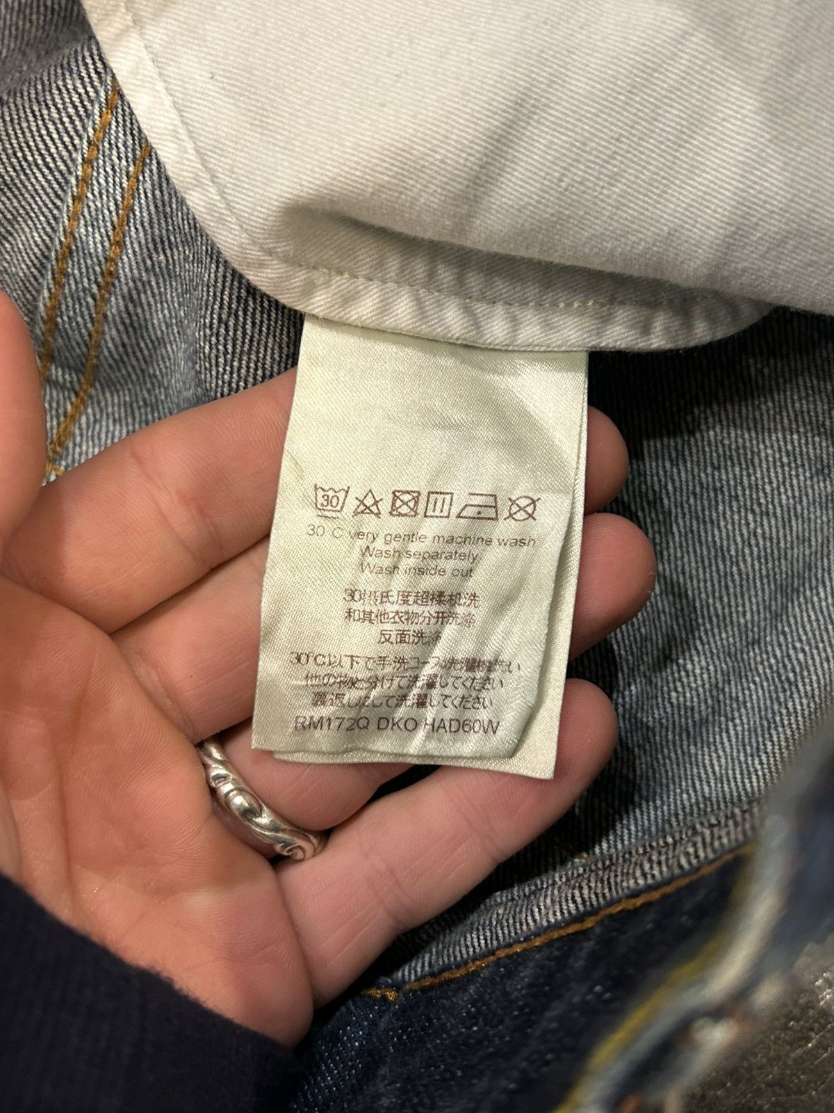 Louis Vuitton Louis Vuitton Slim Denim Jeans Size US 33 - 4 Thumbnail