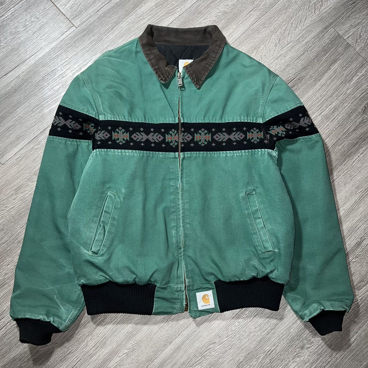 image of 90's XL Cactus Green Carhartt Southwest Jacket, Men's