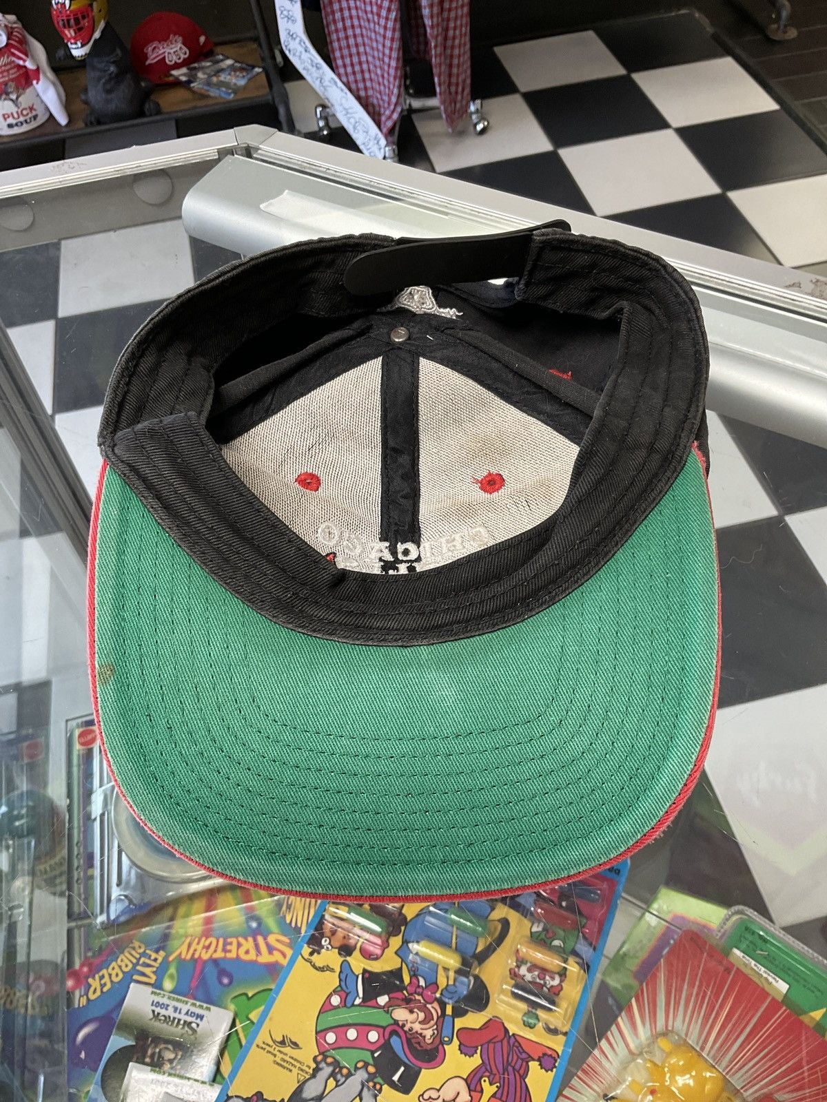 NBA × Sports Specialties × TISA Vintage Chicago Bulls Snapback Hat Cap ...