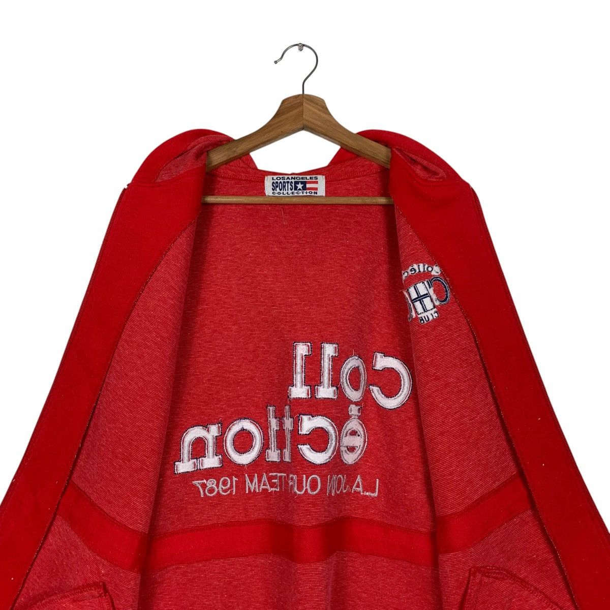 Japanese Brand 87s LOS ANGELES COLLECTION Big Logo Zipper Hoodies #2009-C87 Size US L / EU 52-54 / 3 - 14 Thumbnail