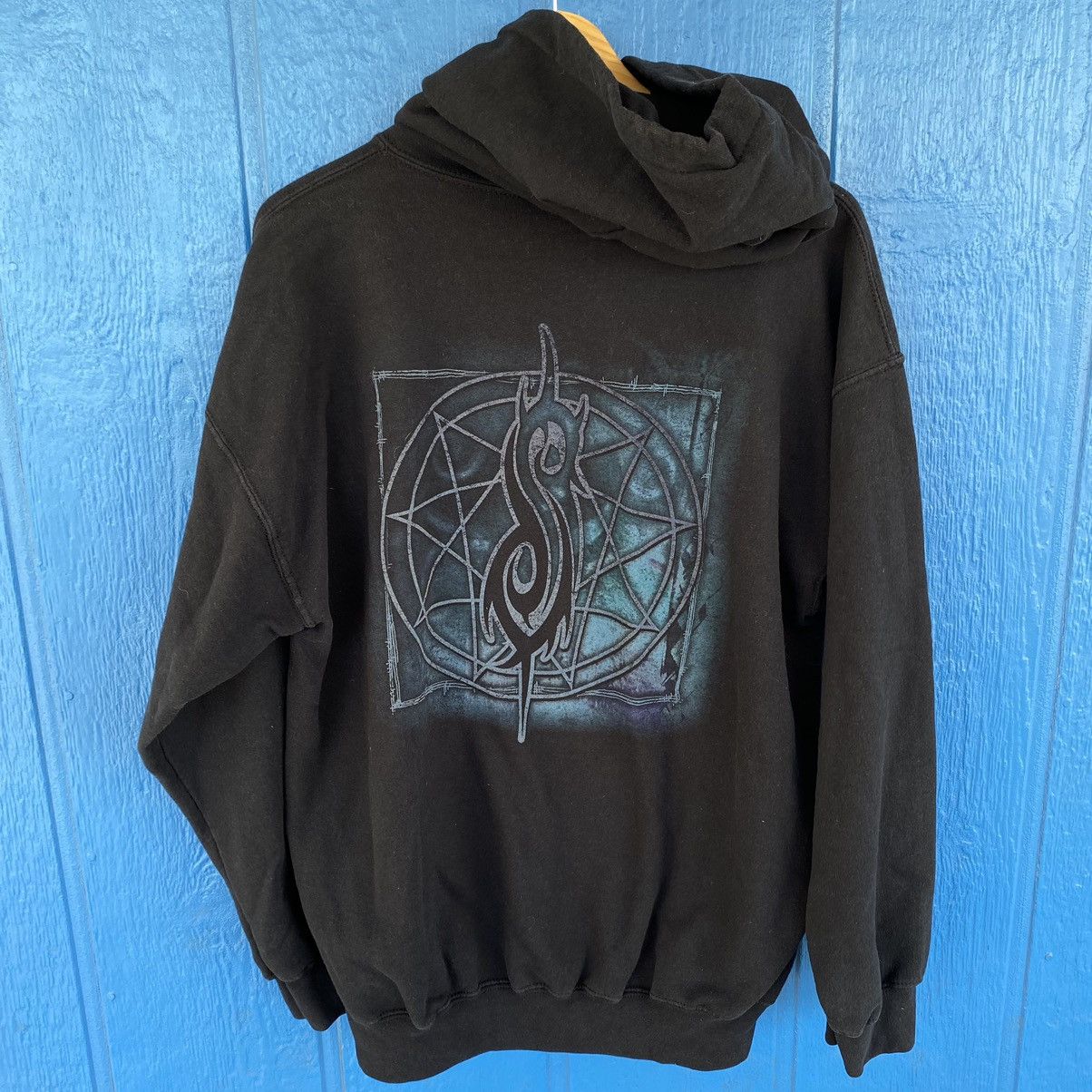 Gildan 2006 Slipknot Hooded Size Large Double Sided Hoodie Pullover Size US L / EU 52-54 / 3 - 2 Thumbnail