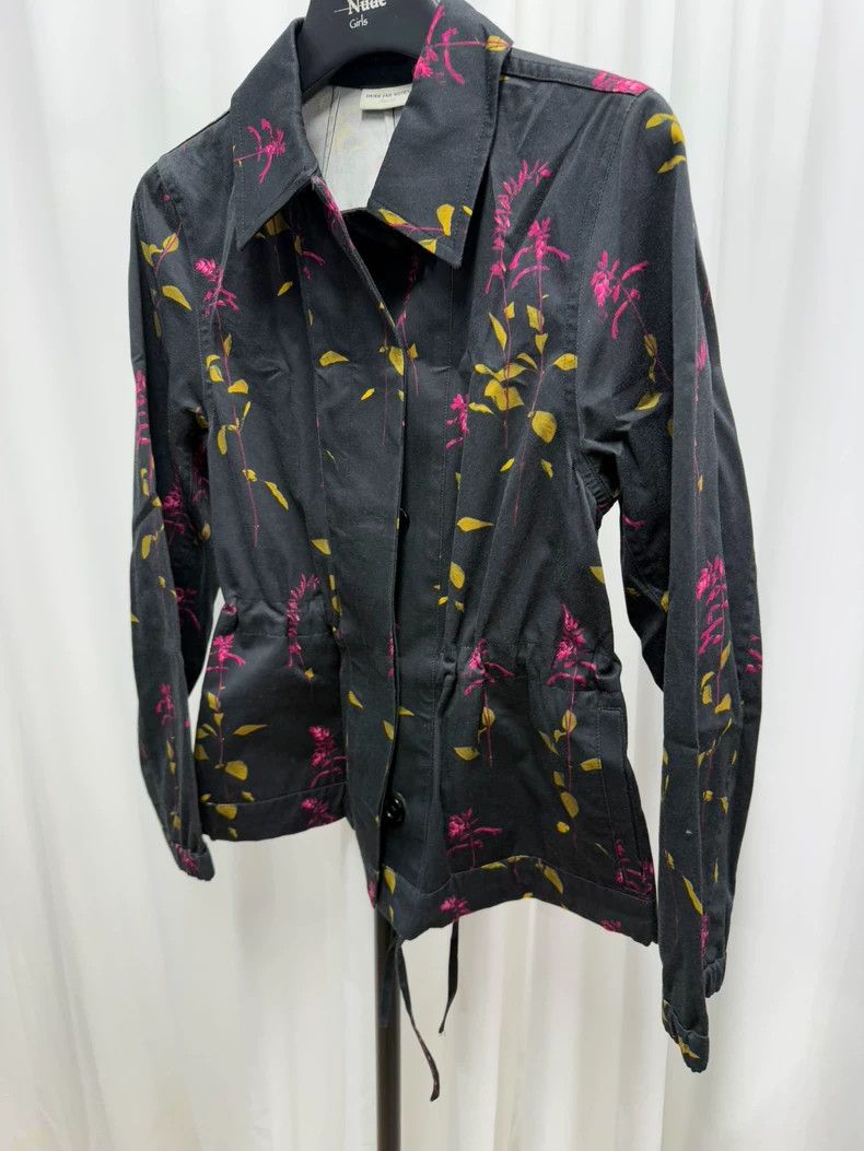 Dries Van Noten Dries van noten size os Floral waist jacket 2502-Nextarrow Size US M / EU 48-50 / 2 - 8 Thumbnail