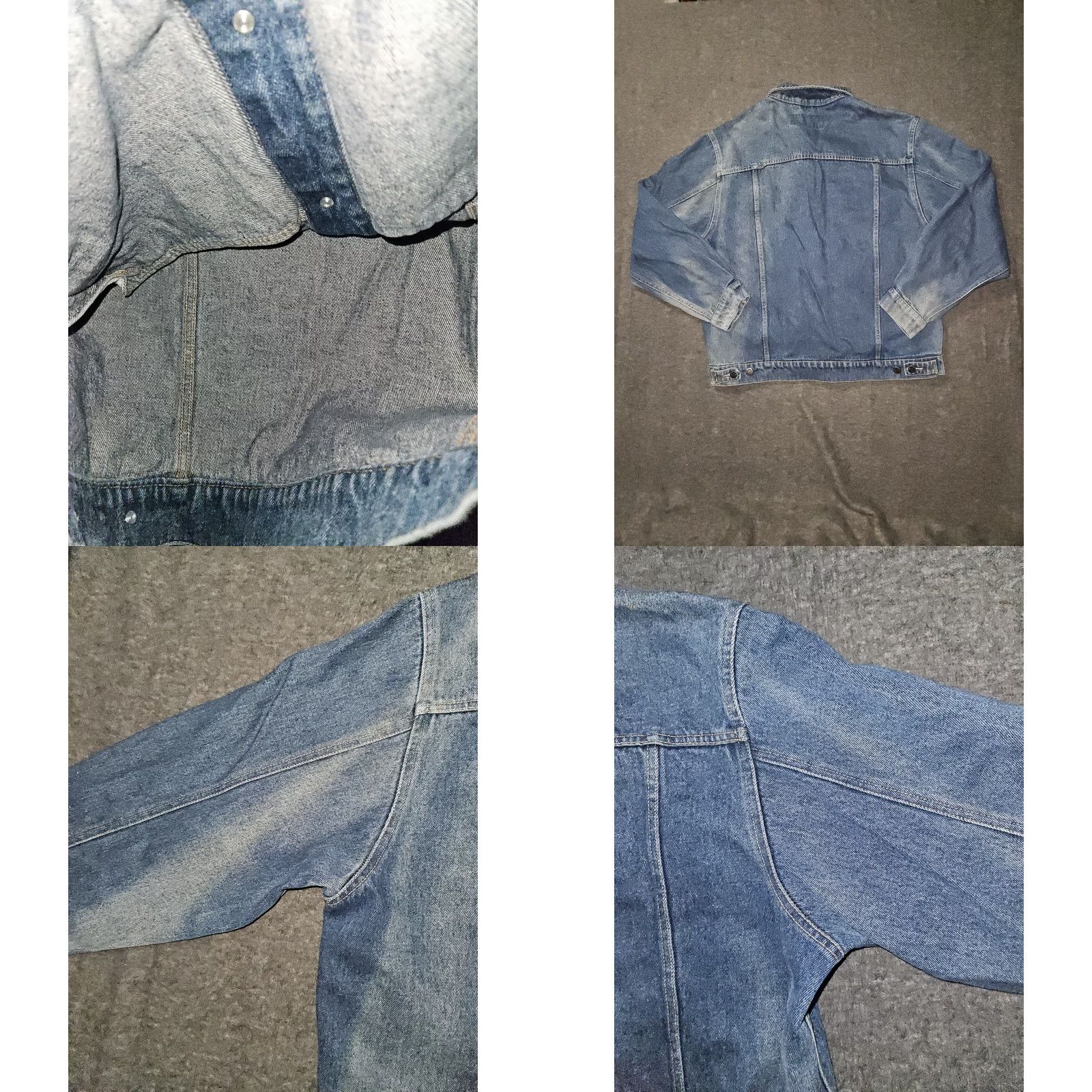 Wrangler VINTAGE Wrangler Hero Denim Trucker Jacket Mens Large Blue Denim 90s Western Pocket Flap Pockets Logo Button Collared Jacket Size US L / EU 52-54 / 3 - 9 Thumbnail