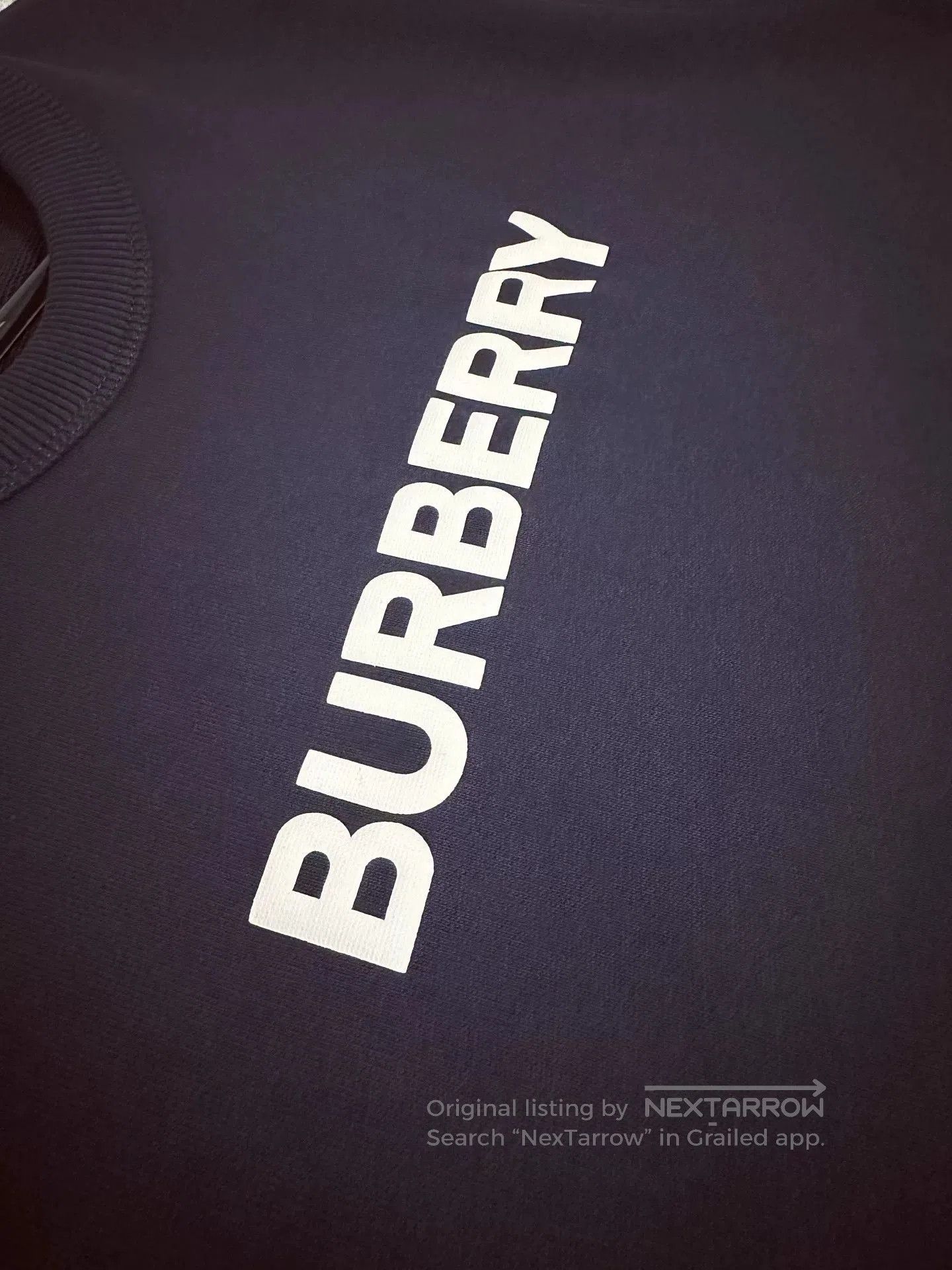 Burberry Burberry Navy Blue Sweatshirt. Size US XL / EU 56 / 4 - 3 Thumbnail