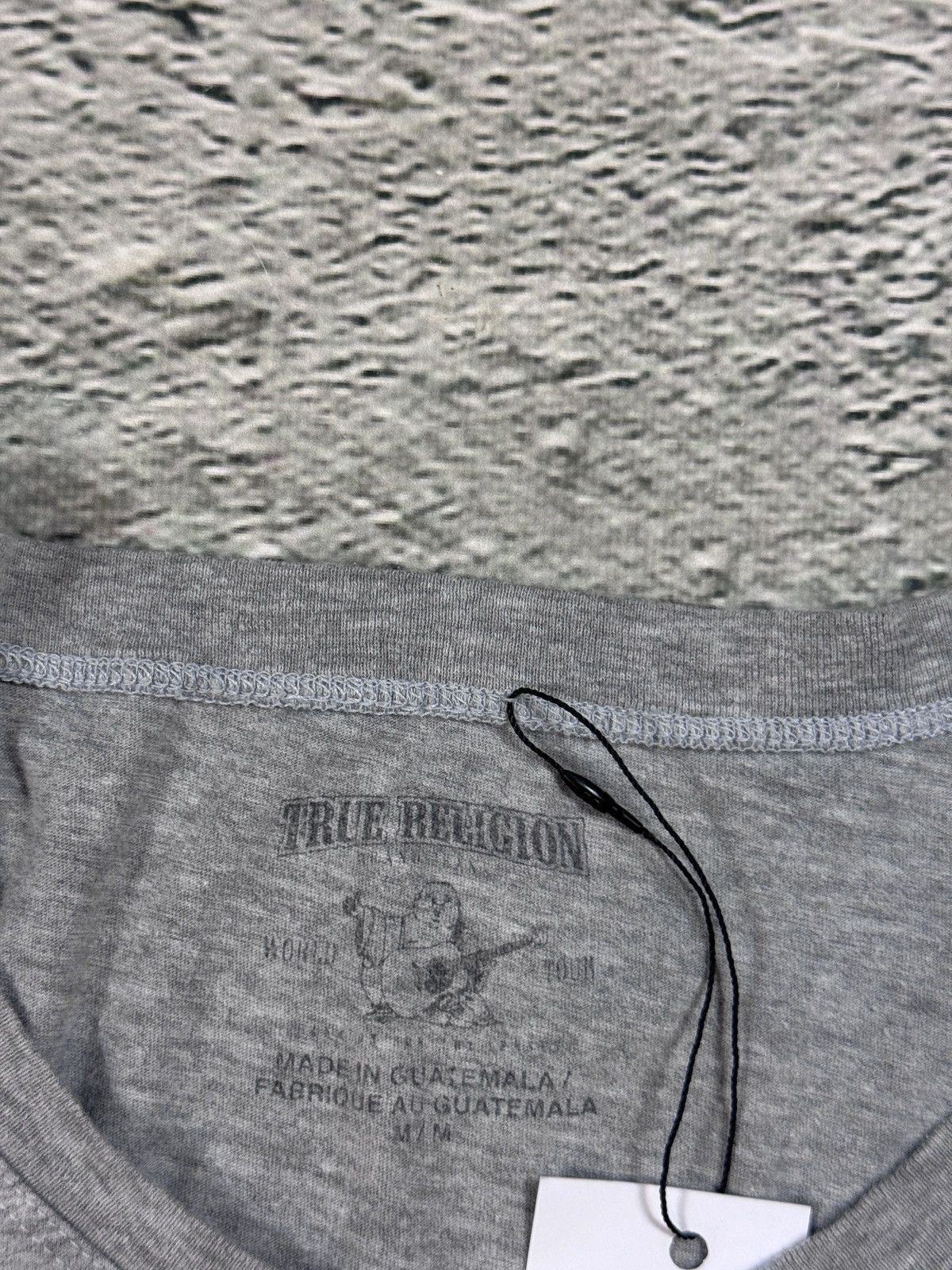 True Religion True Religion gray red rhinestones T-shirt logo Size M / US 6-8 / IT 42-44 - 3 Thumbnail
