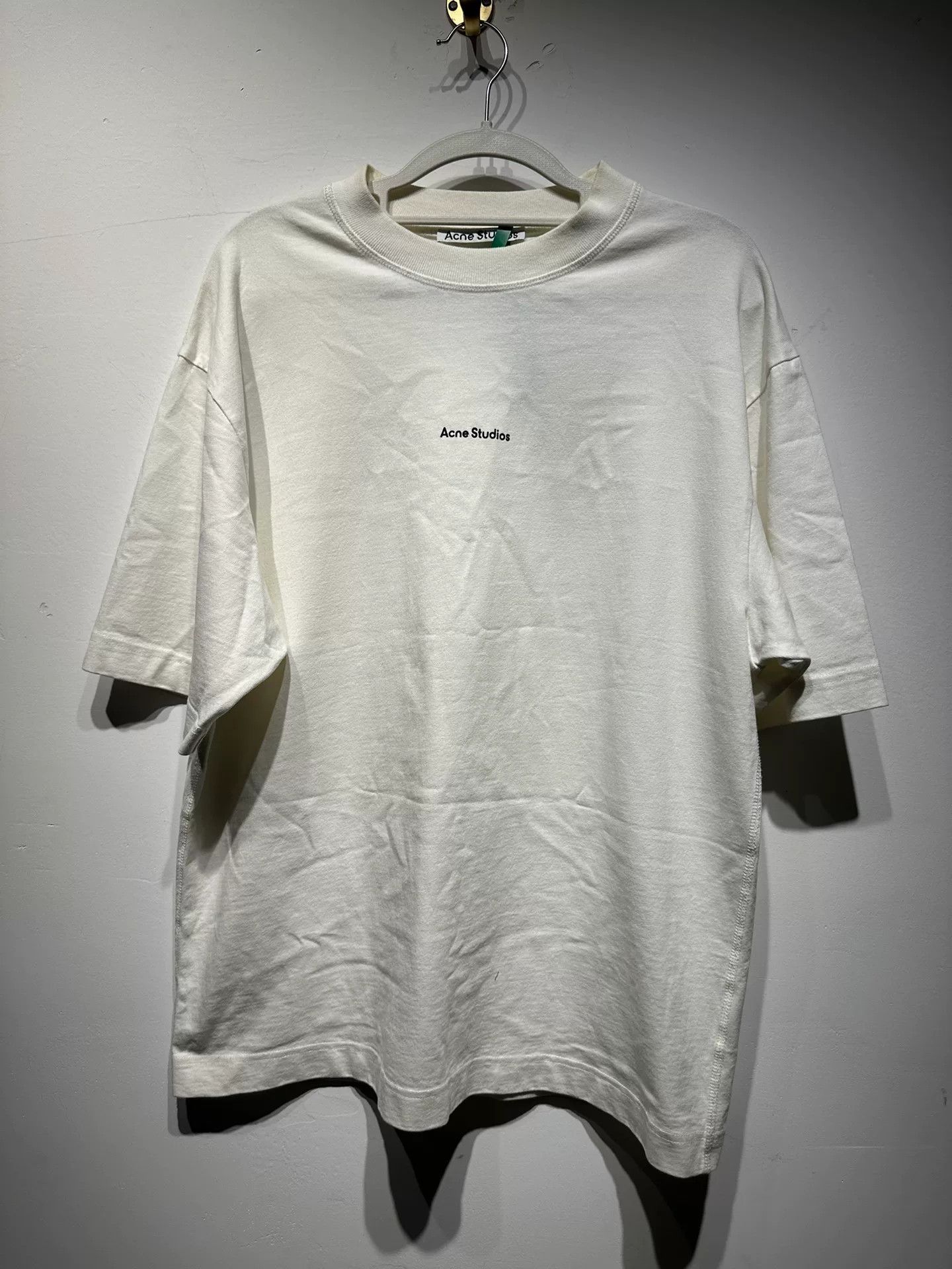 Acne Studios Acne Studios Casual Printed White T-Shirt L Men Size US L / EU 52-54 / 3 - 1 Thumbnail