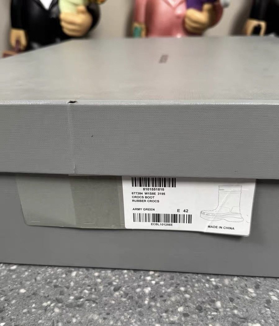 Balenciaga Balenciaga Cross High-Top Boots Dark Green Size US 8.5 / EU 41-42 - 9 Thumbnail