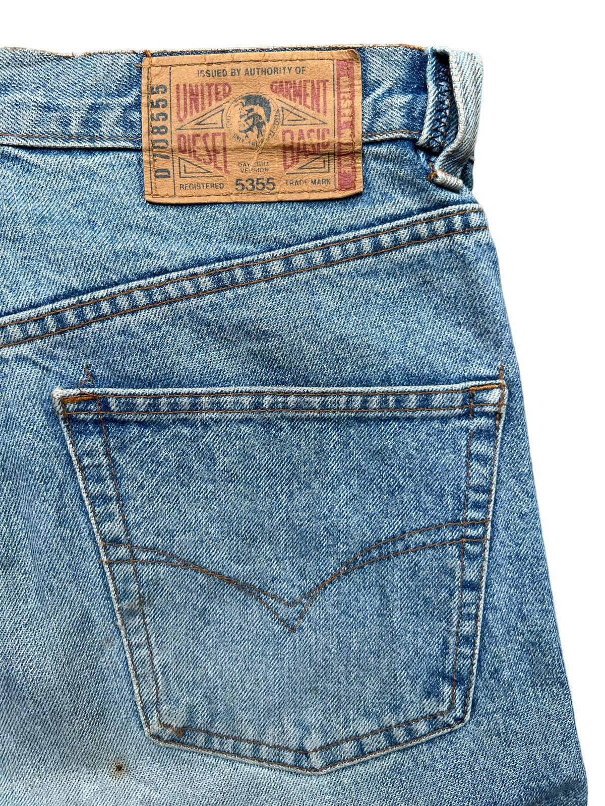 Diesel Vintage 90s Diesel Denim Jeans 29x31 Size US 29 - 9 Thumbnail
