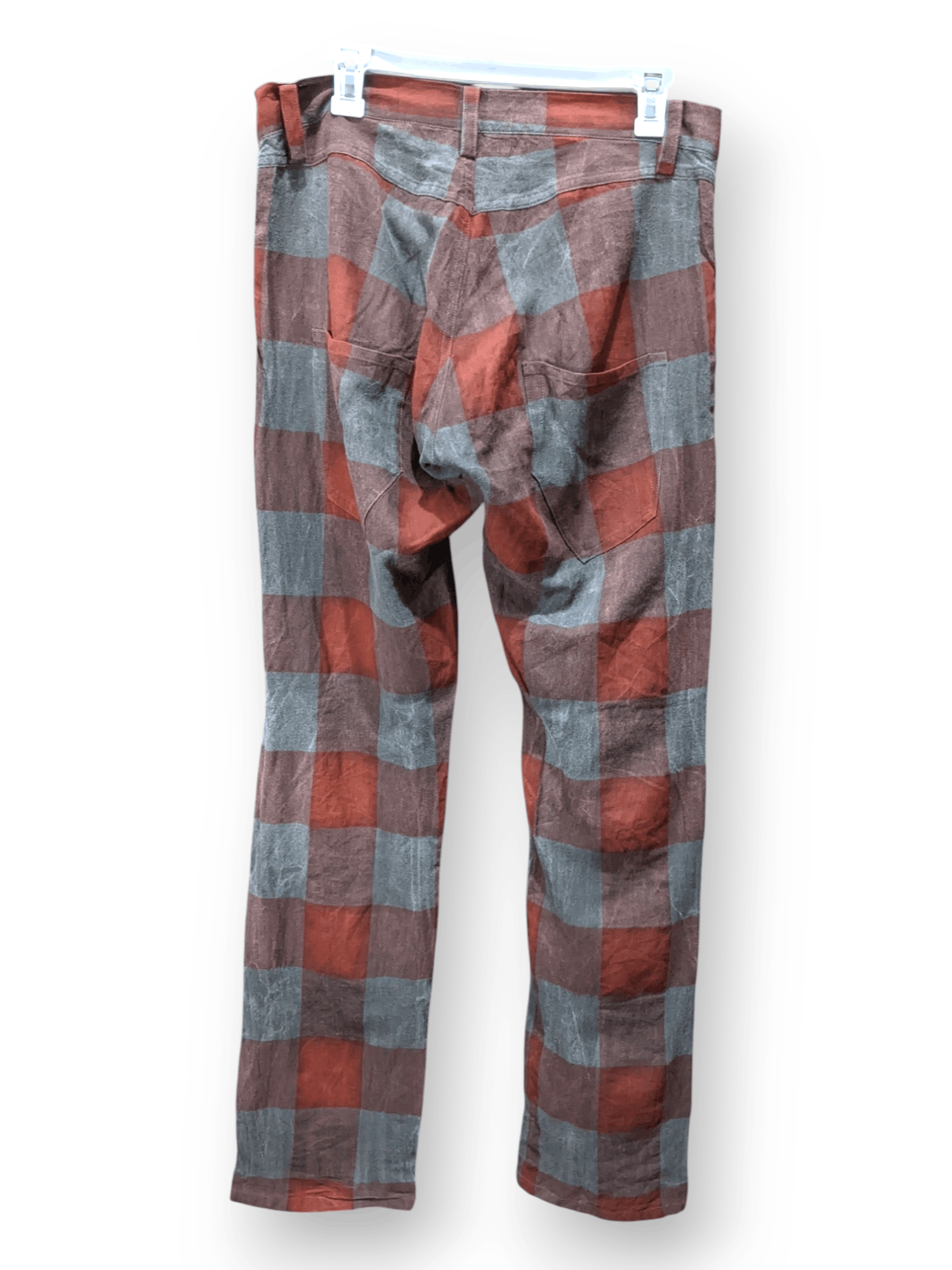 Y's Yohji Plaid Tartan Pants Size US 30 / EU 46 - 2 Thumbnail