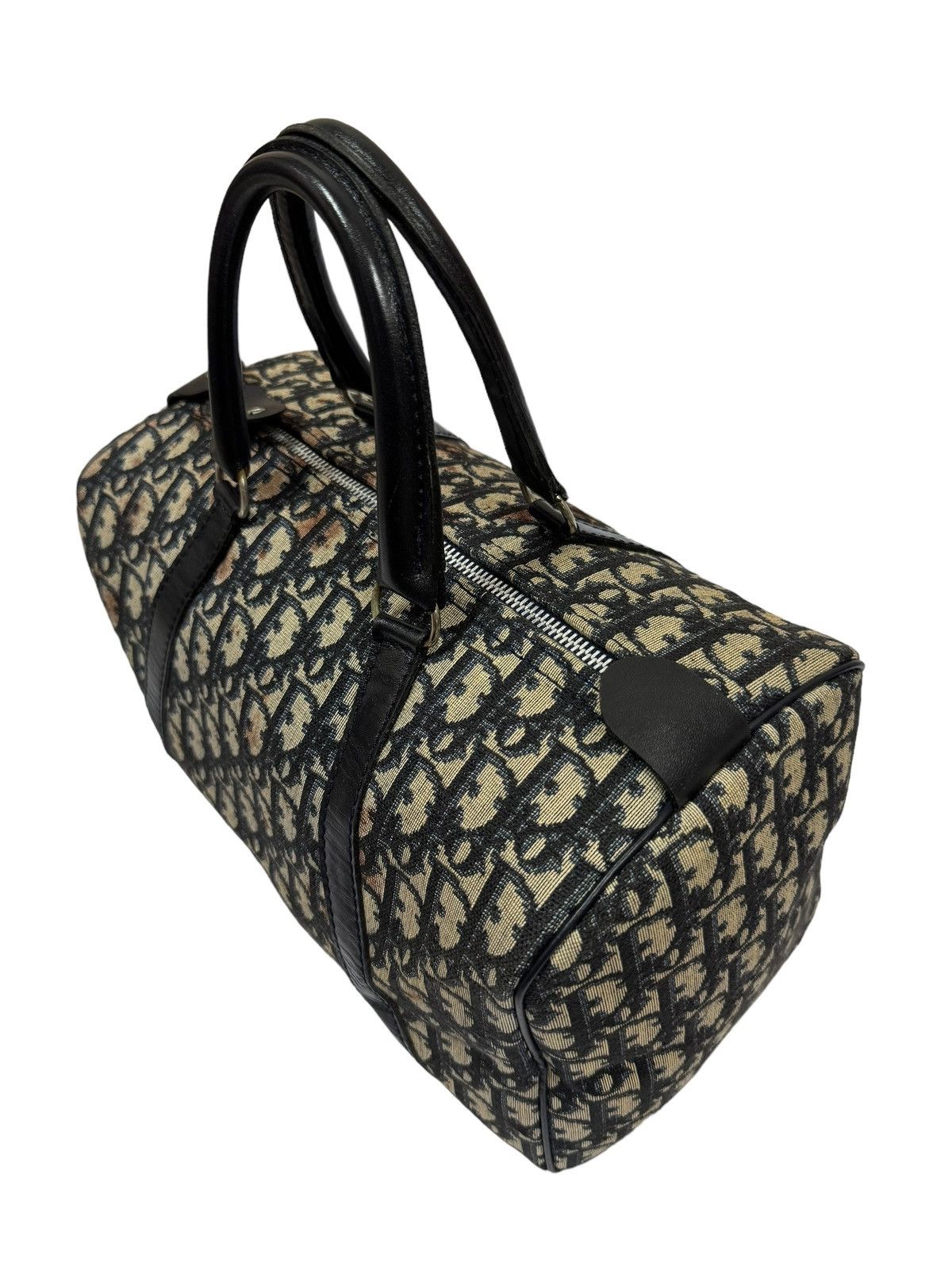 Dior Christian Dior Monogram Blue Oblique Canvas Boston Bag Size ONE SIZE - 16 Thumbnail