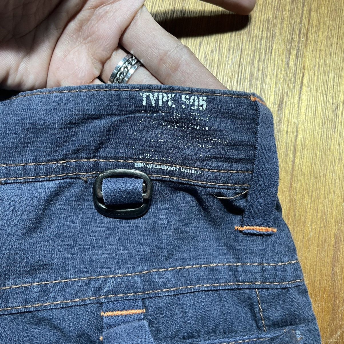 Edwin Edwin 505 Khaki Short Cargo Tactical Pocket Pants Size 34’ Size US 34 / EU 50 - 16 Thumbnail