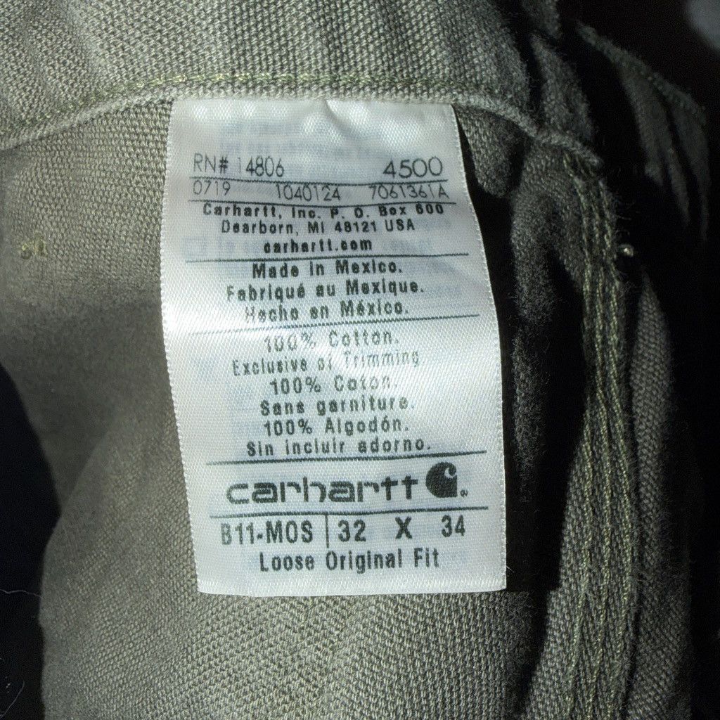 Carhartt Carhartt Carpenter Pants — Faded Olive Green Size US 32 / EU 48 - 5 Thumbnail