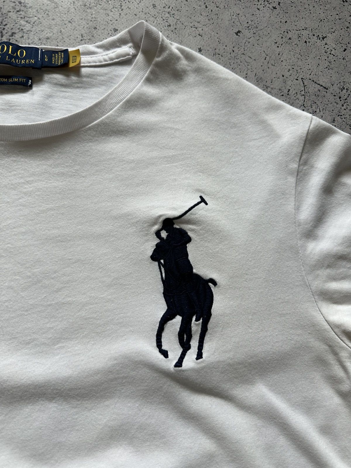 Polo Ralph Lauren Vintage Polo Ralph Lauren USA Chief Keef T-shirt Big Pony Tee Size US L / EU 52-54 / 3 - 2 Thumbnail