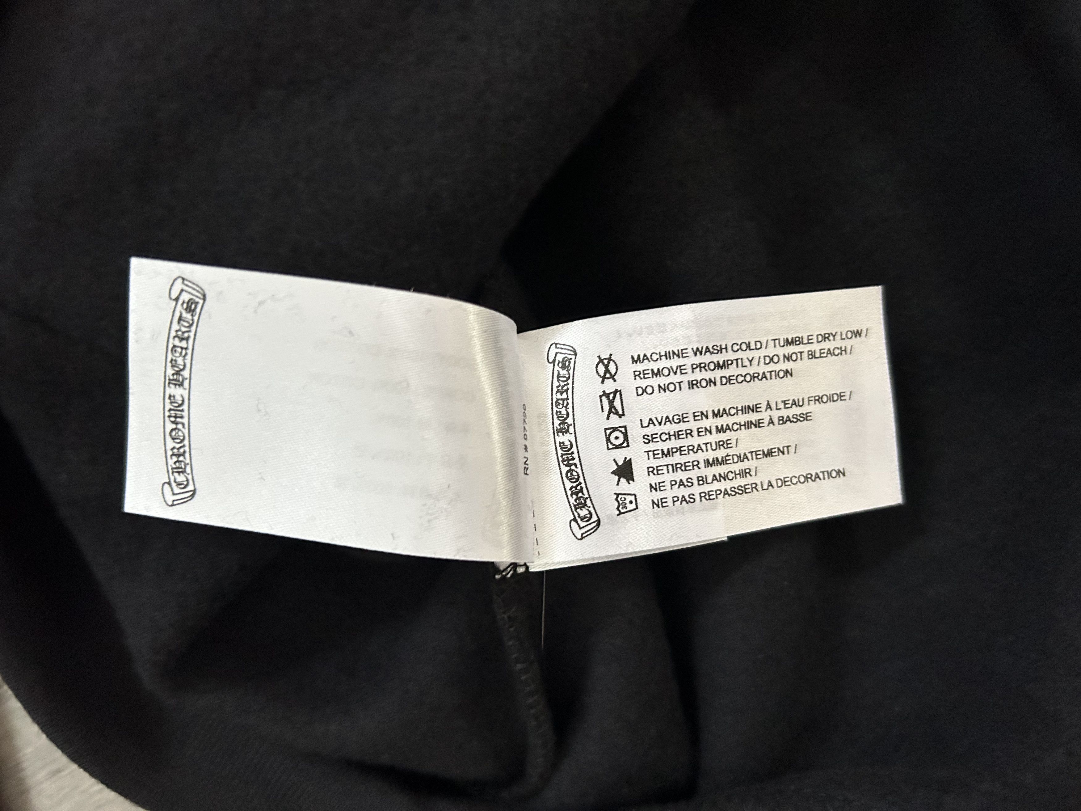 Chrome Hearts Chrome Hearts Vertical Logo Hoodie Black/Army Green Size US M / EU 48-50 / 2 - 5 Thumbnail