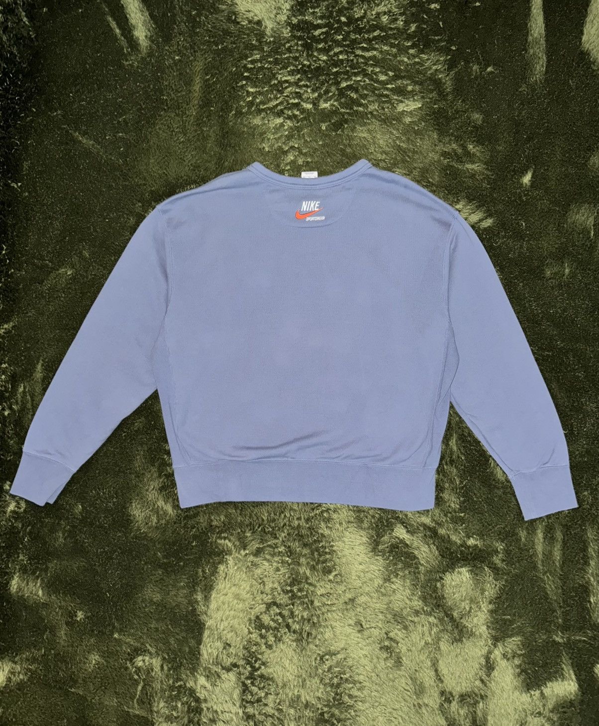 Nike [XXL] Nike NSW Old Logo Fleece Crewneck – Vintage Blue Size US XXL / EU 58 / 5 - 8 Thumbnail