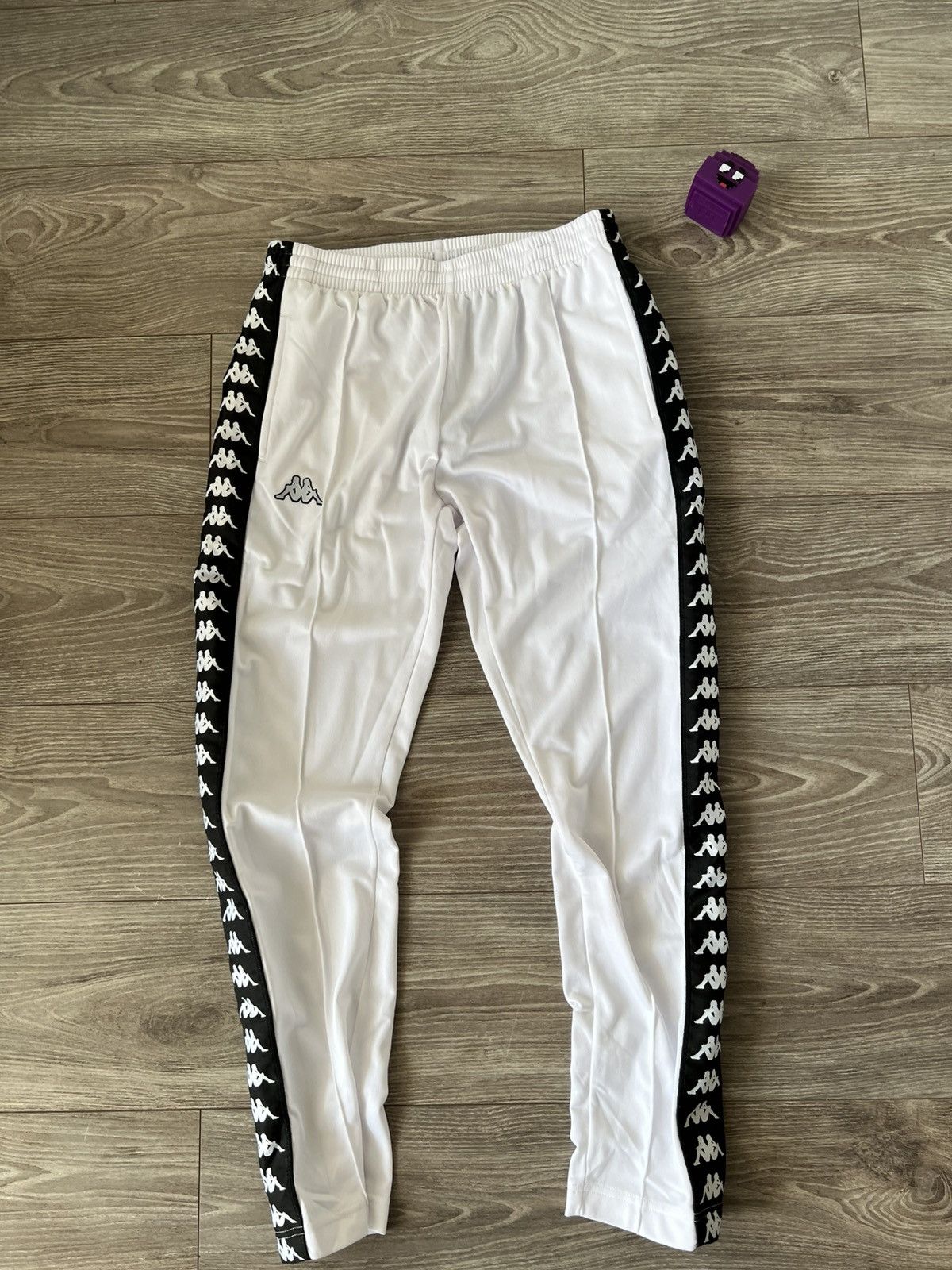 Kappa Kappa Monogram Stripes Avant Garde Track Lock Pants Size US 32 / EU 48 - 1 Thumbnail