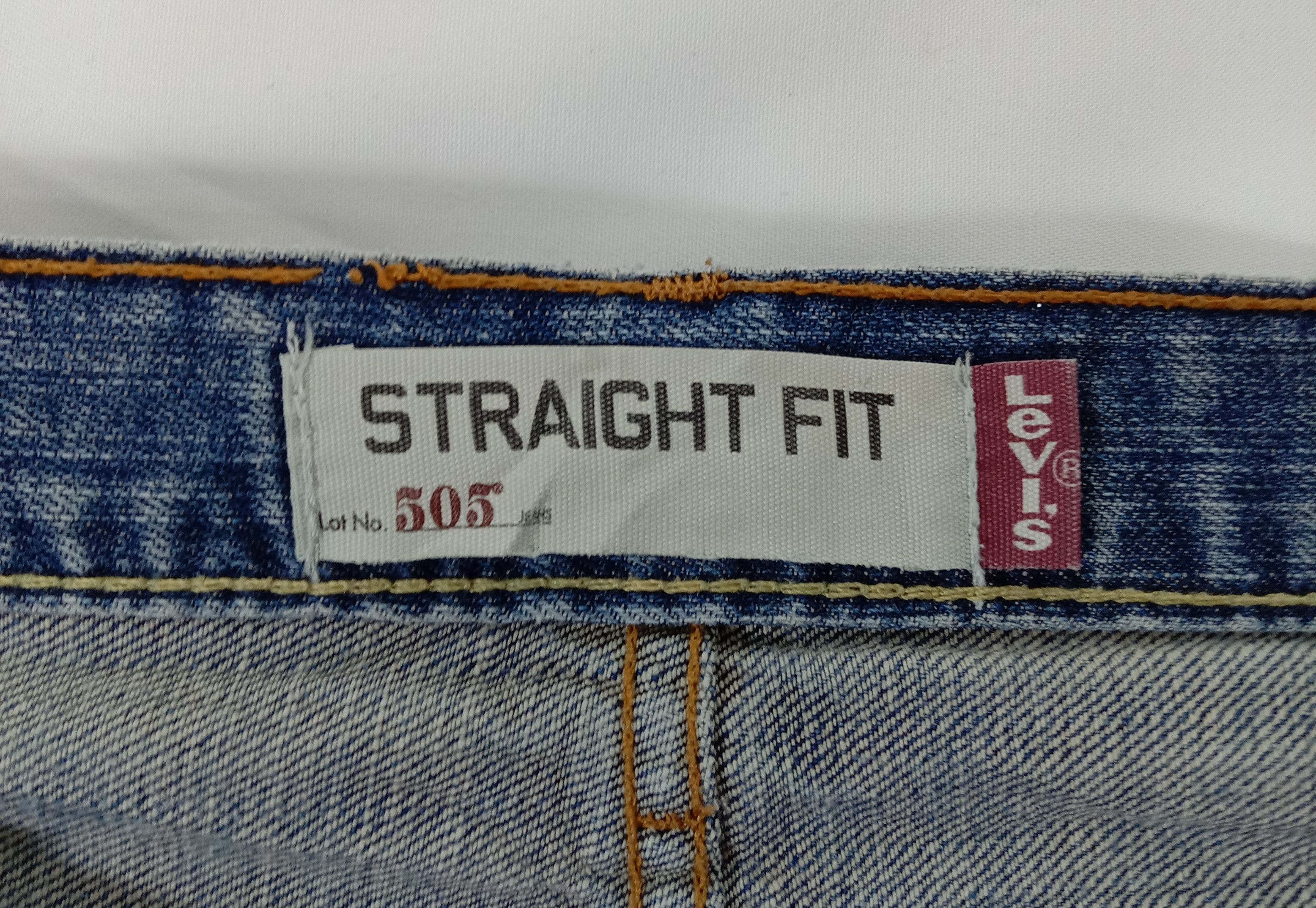 Levi's Vintage Levi's 505 Jeans Earth Tone Straight Fit Denim Size US 38 / EU 54 - 14 Thumbnail