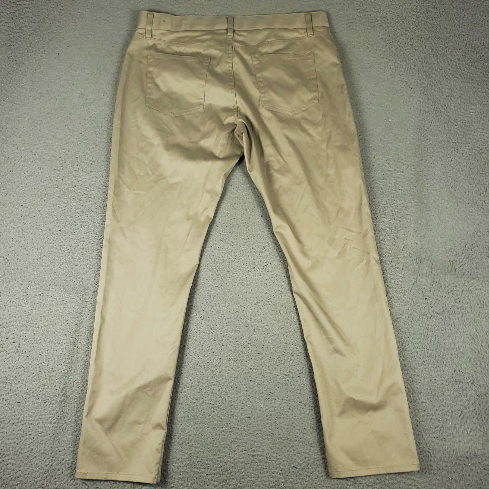 Brooks Brothers Brooks Brothers Jeans Mens 36x32 Beige 5-Pocket Straight Leg Denim Pants Size US 36 / EU 52 - 7 Thumbnail
