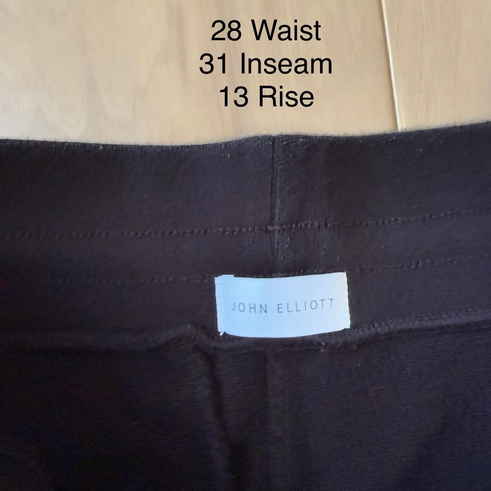 John Elliott John Elliott Jogger Sweatpants Women 3 Black Fleece Utility Size 28" / US 6 / IT 42 - 6 Thumbnail