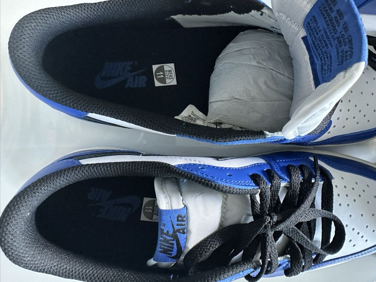 Nike Nike Air Jordan 1 Retro Low OG Game Royal Size US 11 / EU 44 - 6 Thumbnail