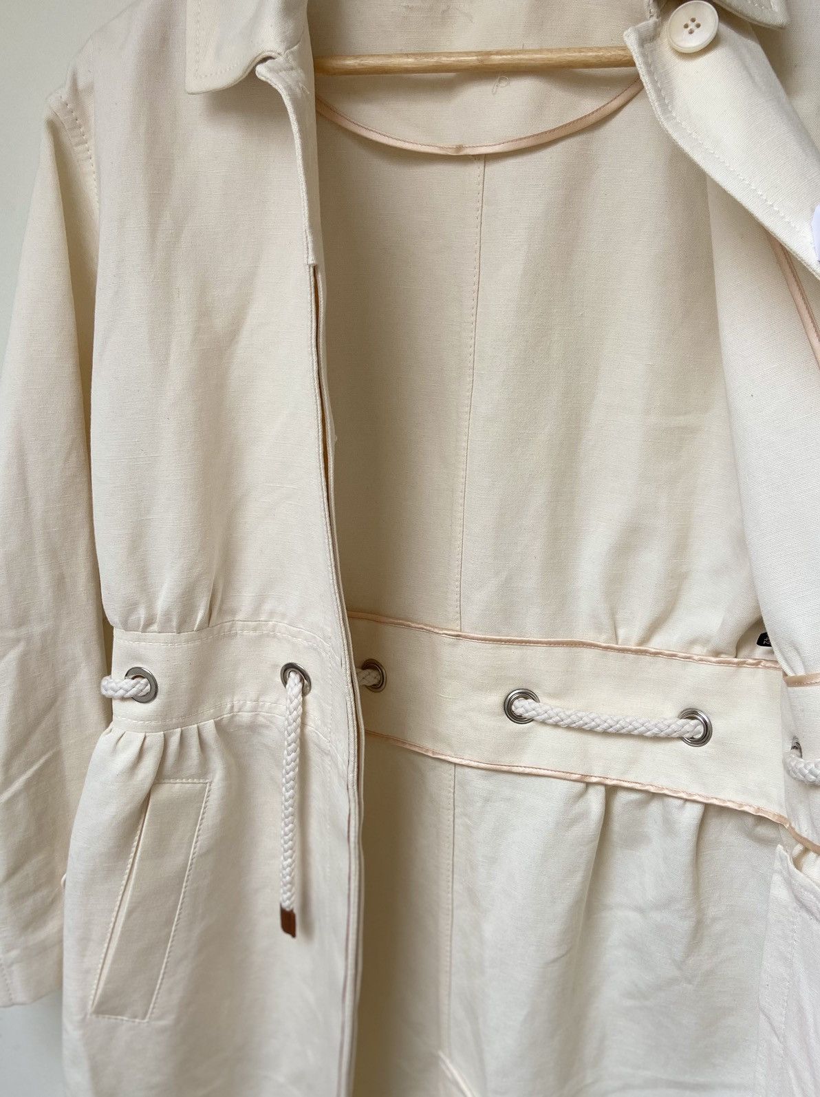 Loro Piana Loro Piana Kenith Bonny Canvas Coat Size M / US 6-8 / IT 42-44 - 7 Thumbnail