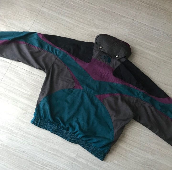 The North Face Vintage The Northe Face Colour Block Jacket Size US S / EU 44-46 / 1 - 8 Thumbnail