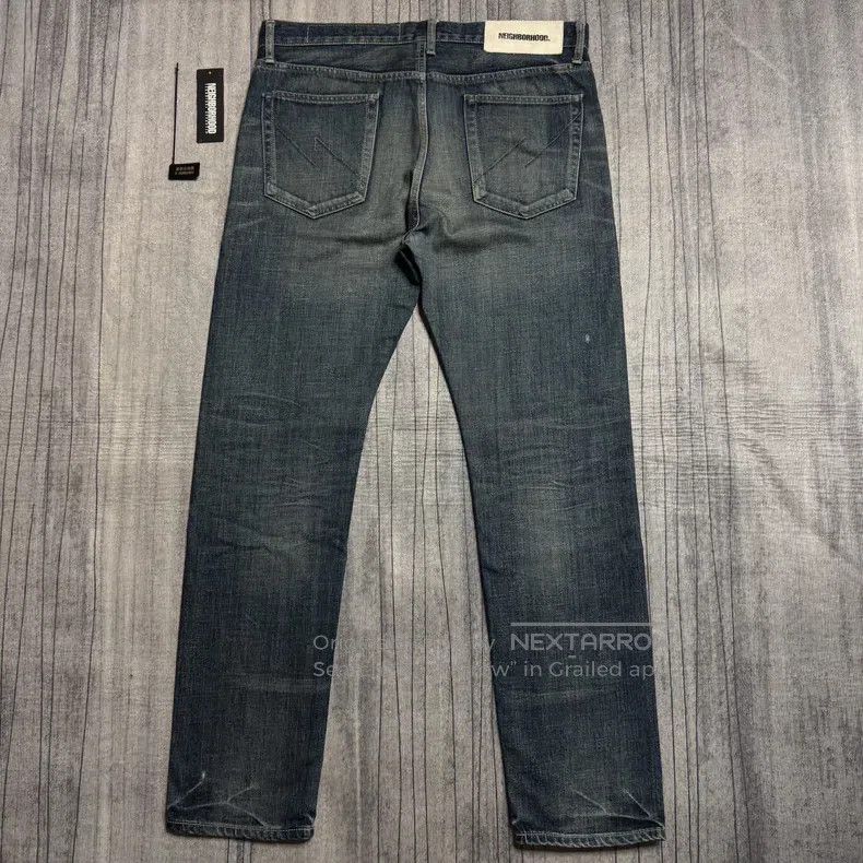 Neighborhood Neighborhood size L Heavyweight Basic Washed Denim Pants L Size US 27 - 2 Thumbnail