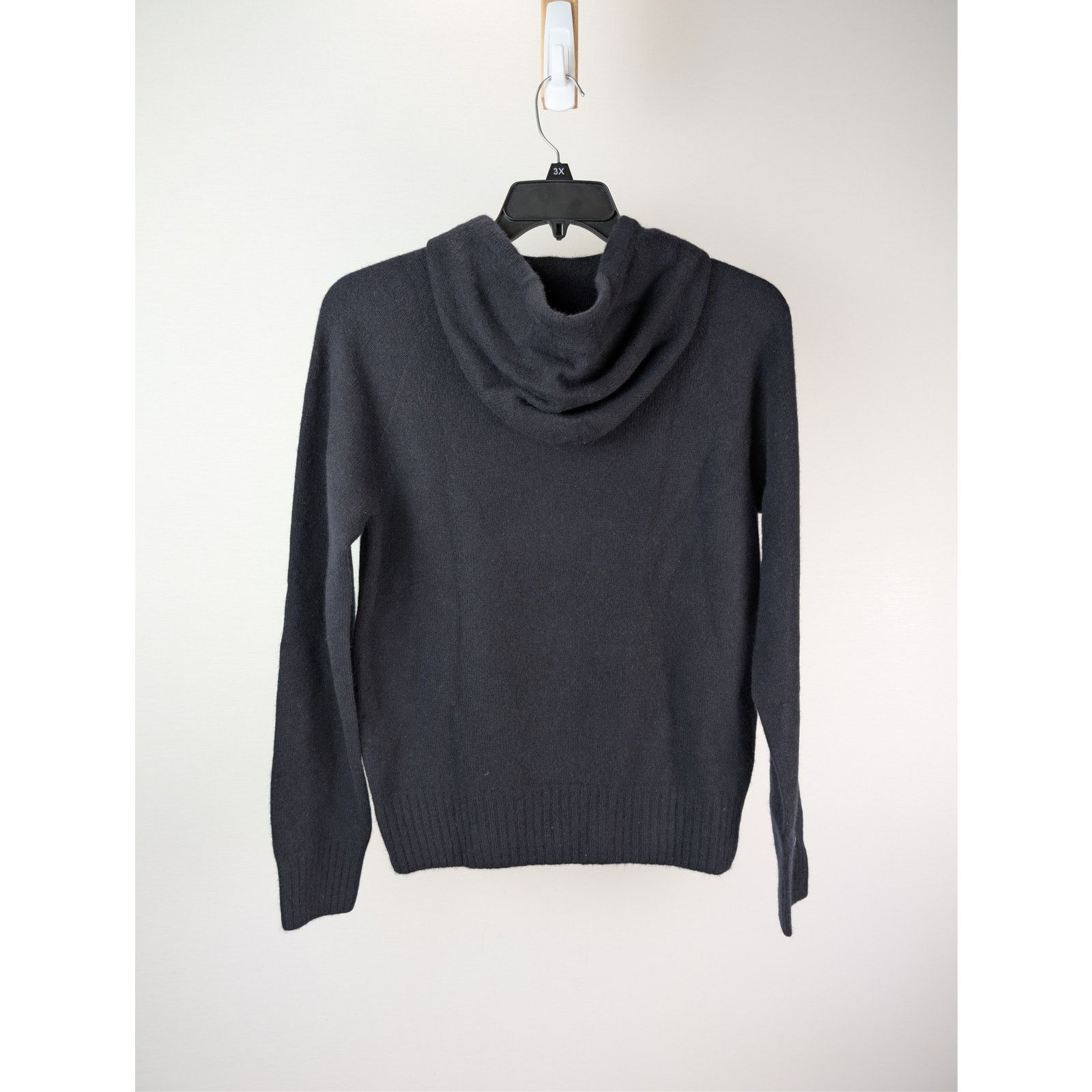 Tom Ford o1rshd1 CC20 Cashmere Hooded Sweatshirt in Black Size US M / EU 48-50 / 2 - 9 Thumbnail
