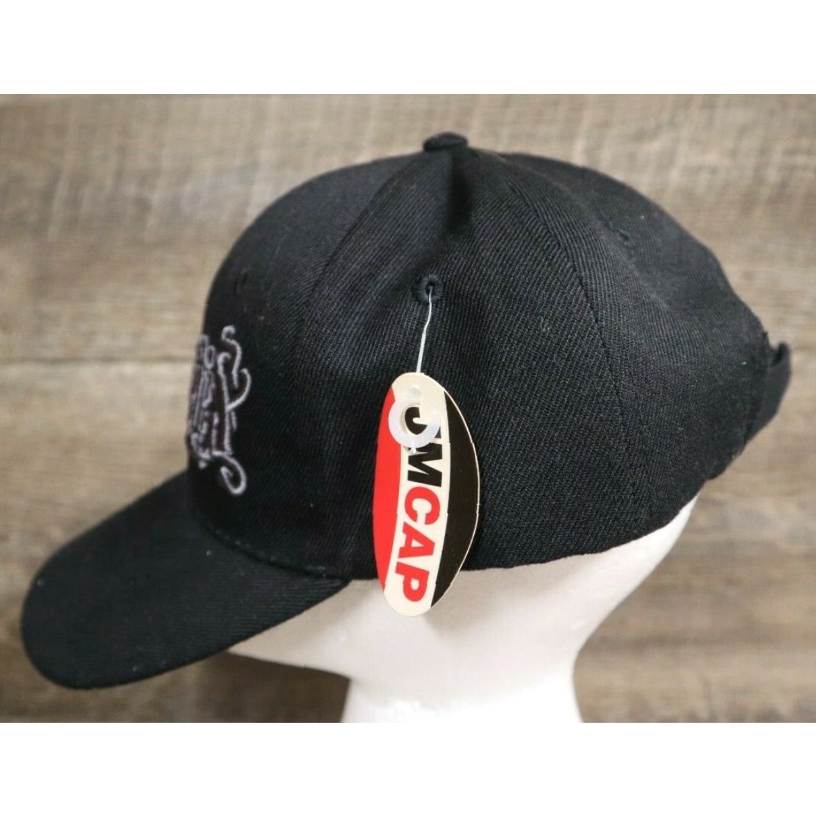 Vintage VINTAGE HaT Baseball Cap Men Adjustable Los Angeles City of Angel Embroidery Black Hat Adjustable Cap Size ONE SIZE - 7 Thumbnail