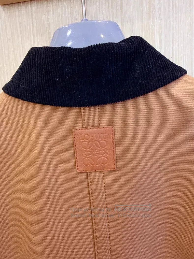 Loewe Loewe Short Jacket Blazer Top Classic Caramel Color Merlot Size 4XL / US 24-26 - 5 Thumbnail