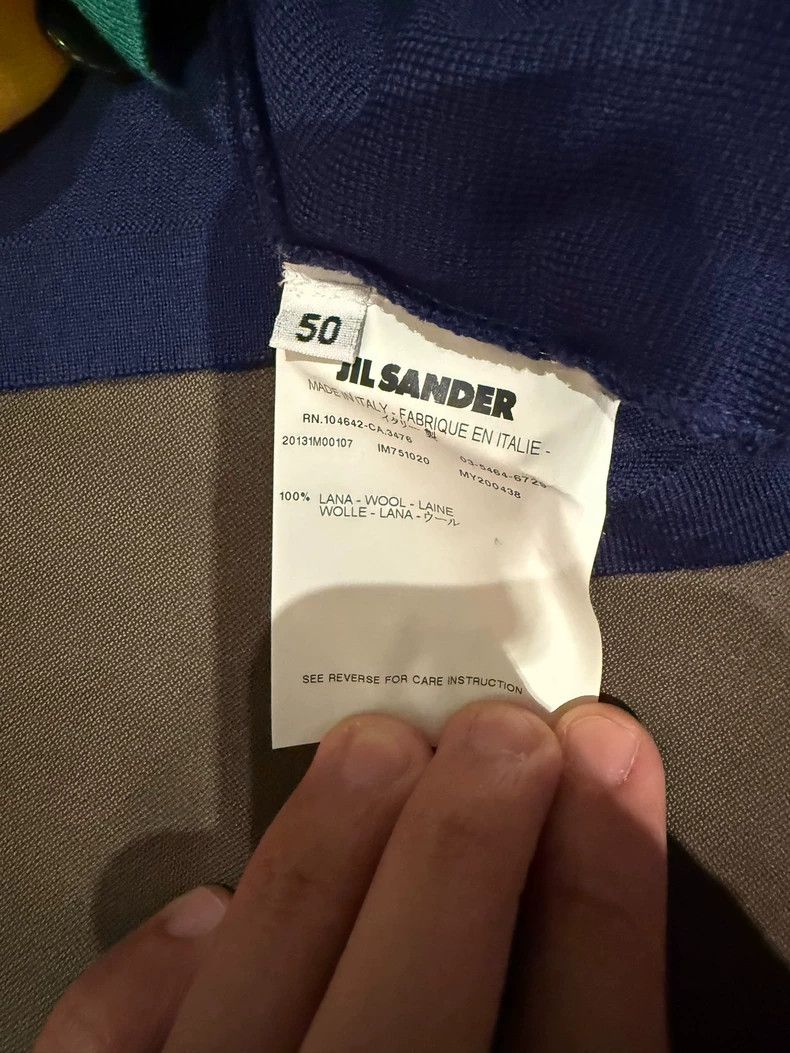 Jil Sander Jil Sander Thin wool knitted cardigan Size XL / US 12-14 / IT 48-50 - 2 Thumbnail