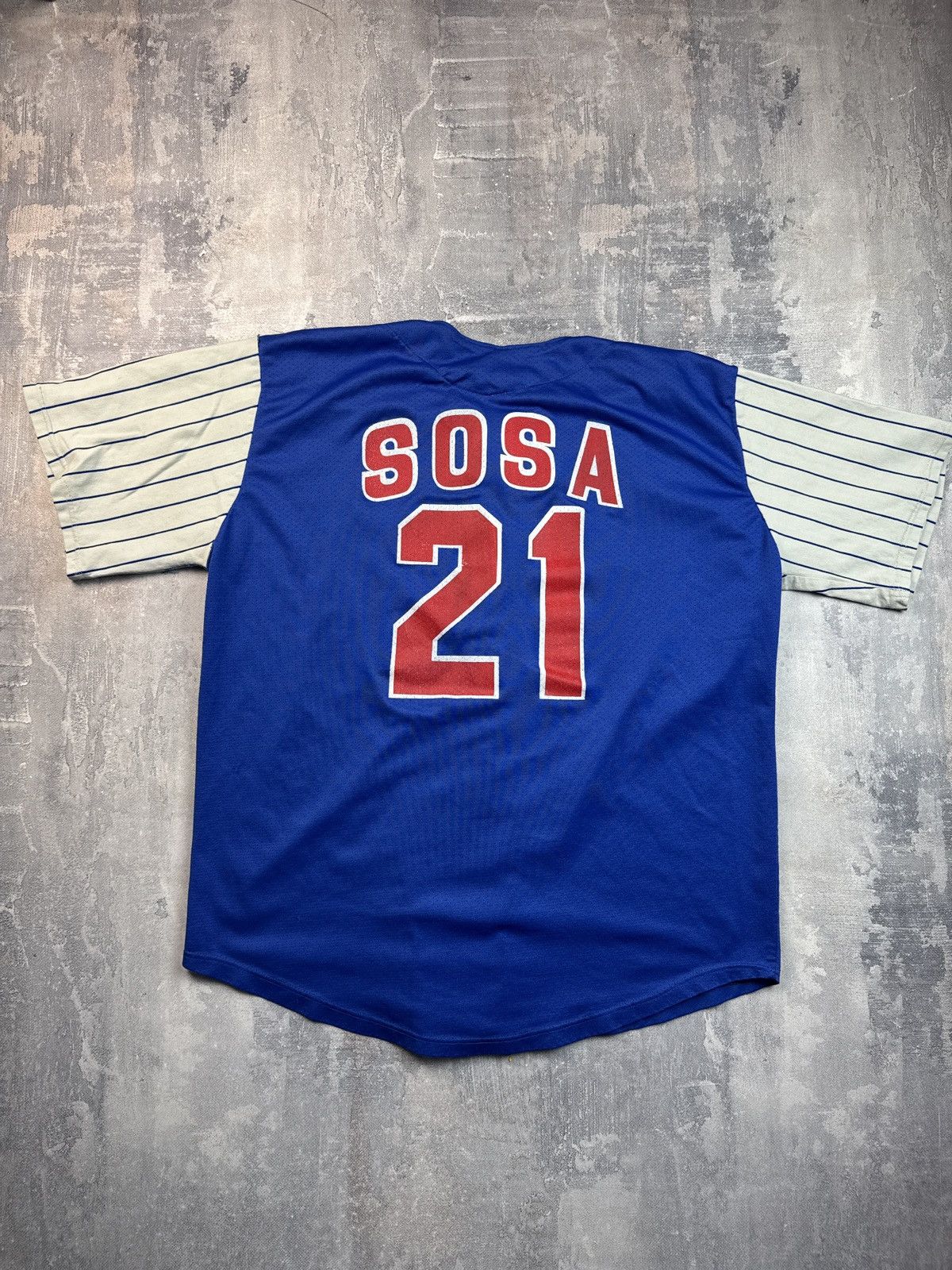 MLB MLB jersey Chicago Cubs Sammy Sosa very rare jersey Size US L / EU 52-54 / 3 - 5 Thumbnail