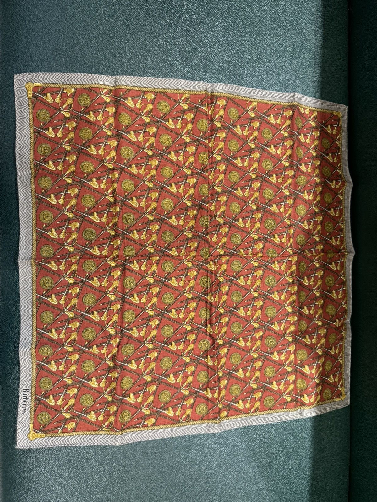Burberry × Givenchy × Versace Vintage Scarf (100% cotton) Size ONE SIZE - 22 Thumbnail