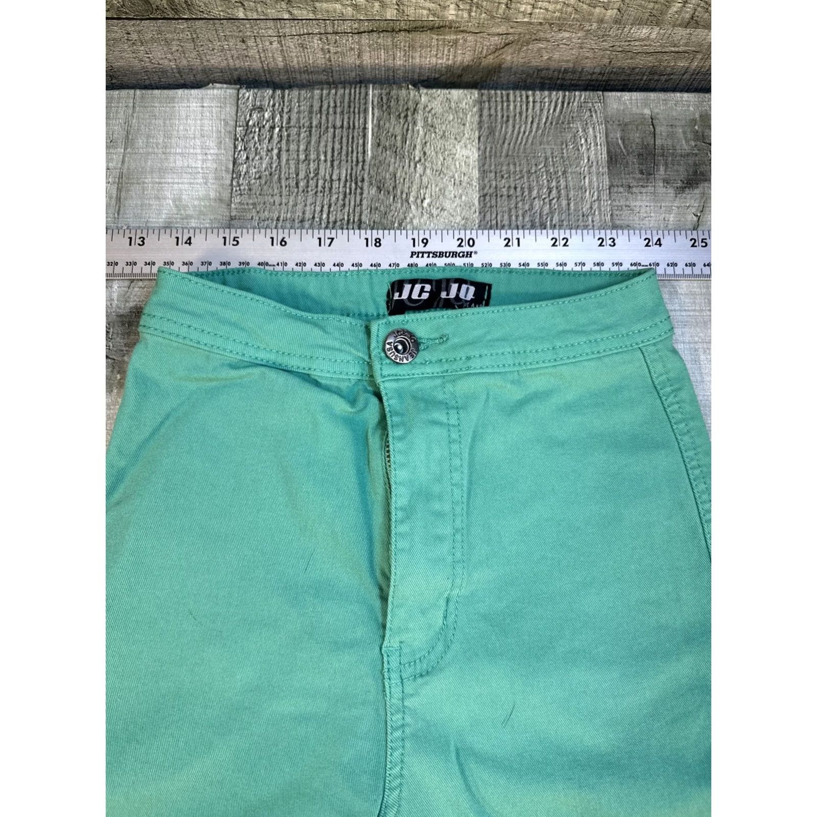 Vintage VINTAGE jc jo jeans Green size small Women Skinny Jeans S Green Womens Size 28" / US 6 / IT 42 - 2 Thumbnail