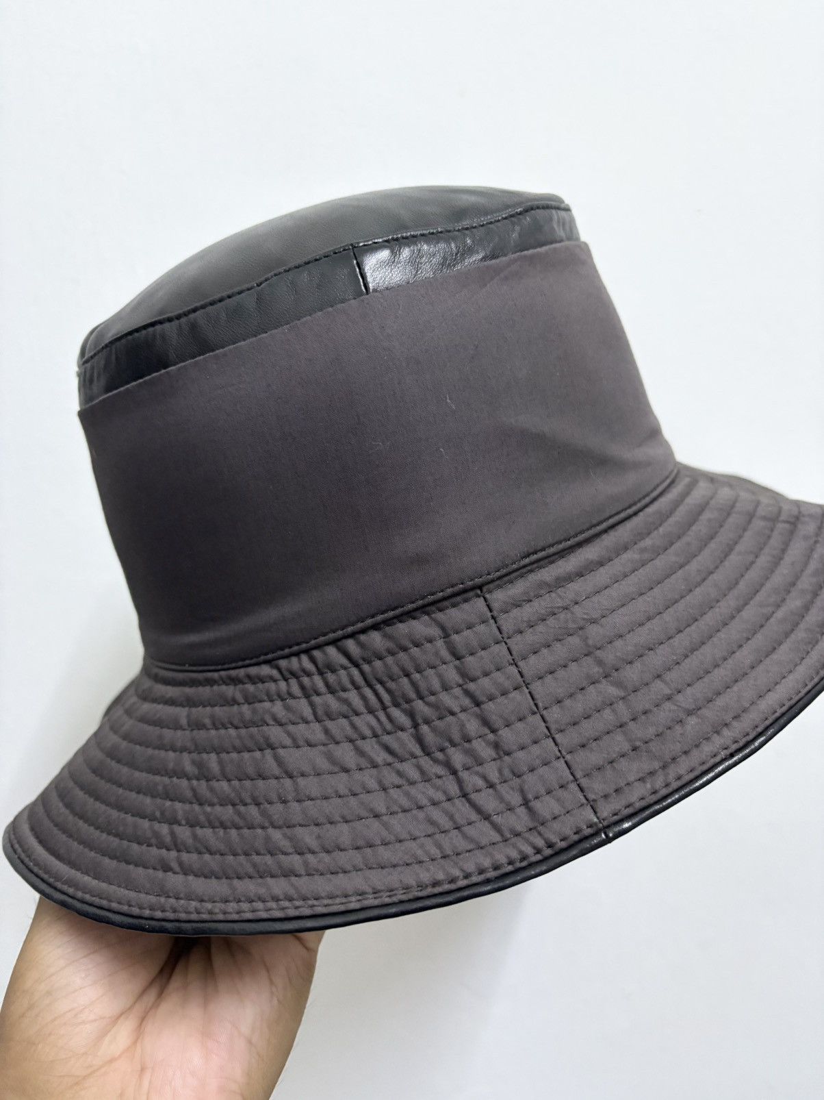 Hermes Vintage Hermes / Western Cowboy Style Bucket Hat Size ONE SIZE - 3 Thumbnail