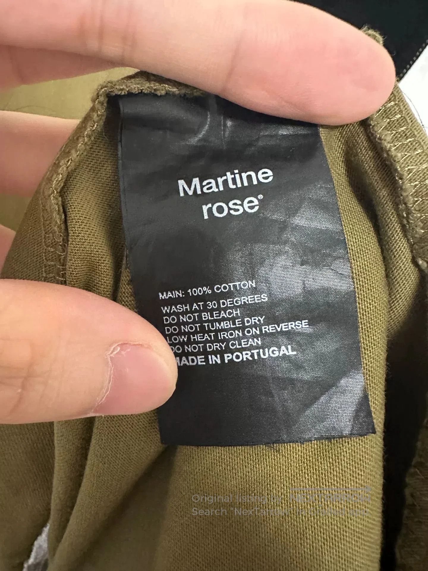 Martine Rose Martine Rose T-shirt for Unisex Fashion. Size US M / EU 48-50 / 2 - 5 Thumbnail