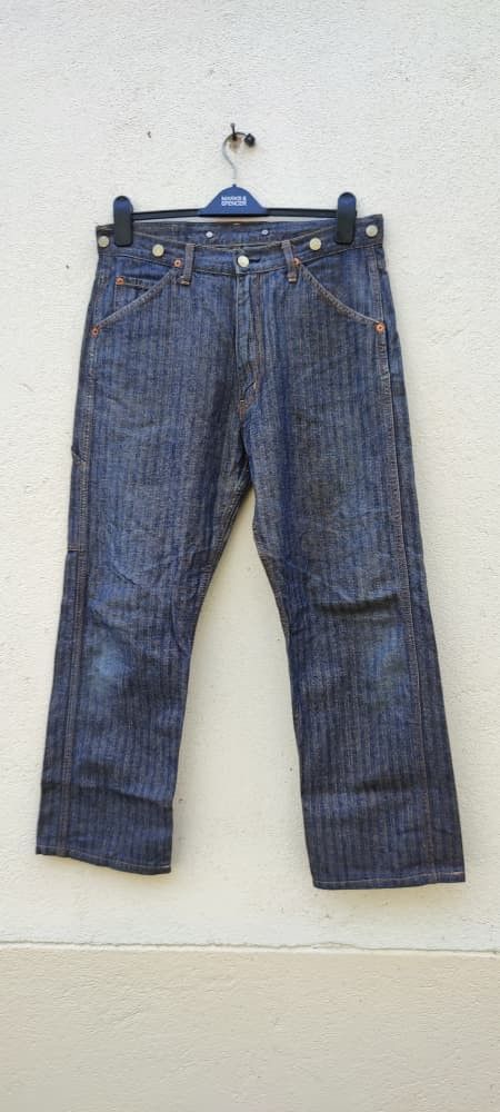 Hysteric Glamour Hysteric glamour X herringbone carpenter pants Size US 34 / EU 50 - 1 Thumbnail