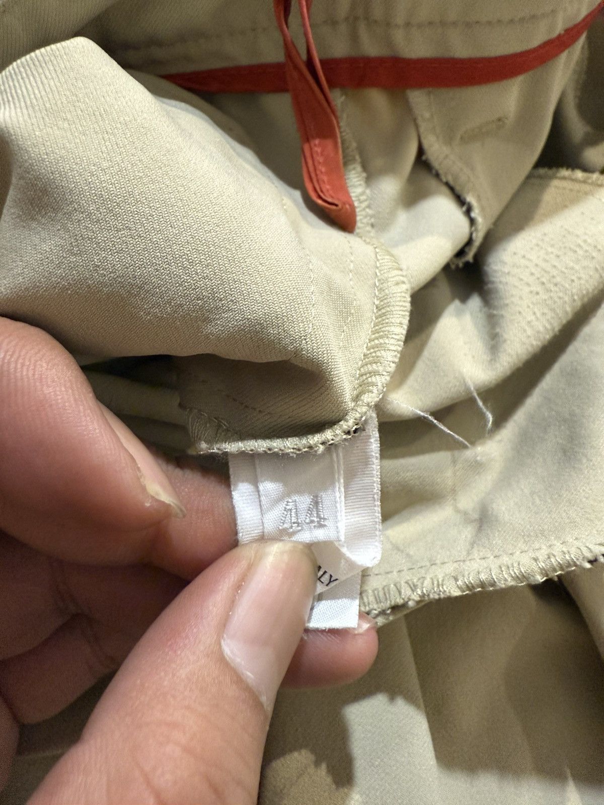 Prada Prada Beige Red Tab Chinos/Pant Size US 28 / EU 44 - 12 Thumbnail