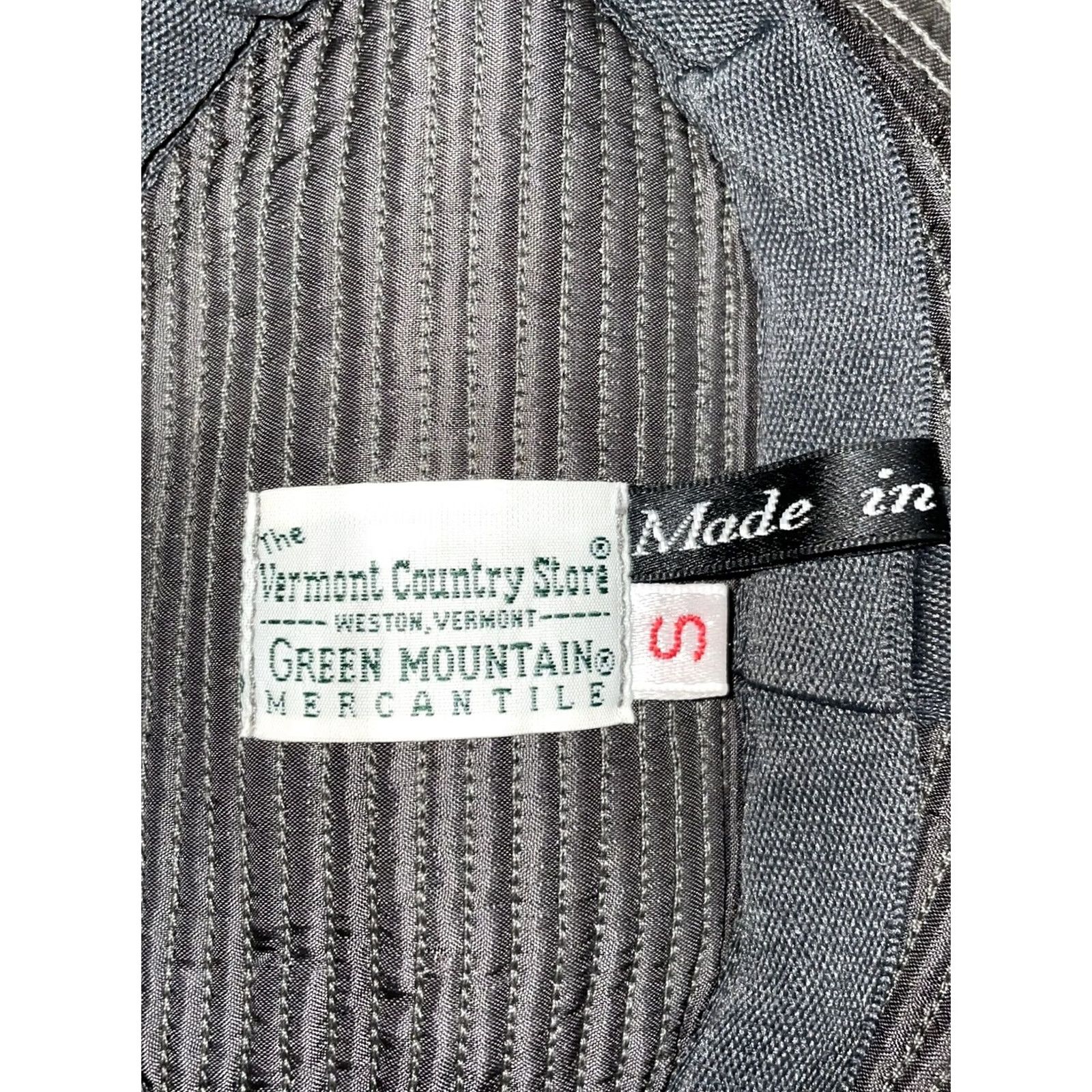 Vintage Vermont County Store Green Mountain Mercantile Bowler Hat Wool Green S Men/Adult Size S Size ONE SIZE - 4 Thumbnail