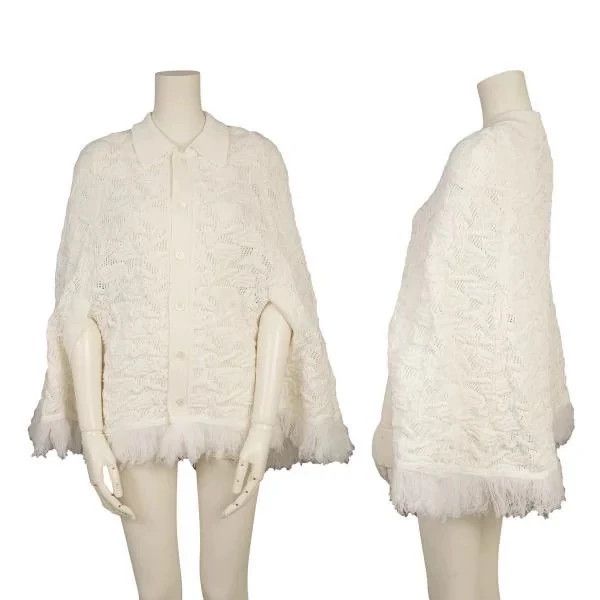 Comme des Garcons Comme des Garcons Lace cloak sweater Size XS / US 0-2 / IT 36-38 - 1 Thumbnail